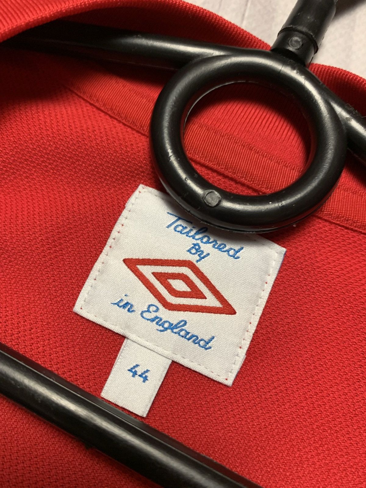 Umbro × Vintage Vintage Umbro soccer jersey England red size M Size US M / EU 48-50 / 2 - 3 Thumbnail