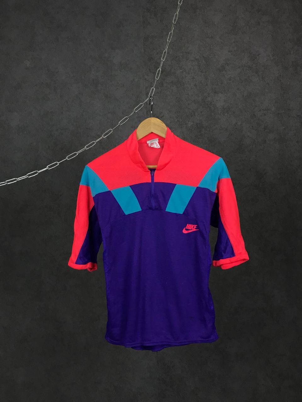 Nike Nike swoosh vintage cycle made in USA tee Size US M / EU 48-50 / 2 - 1 Thumbnail