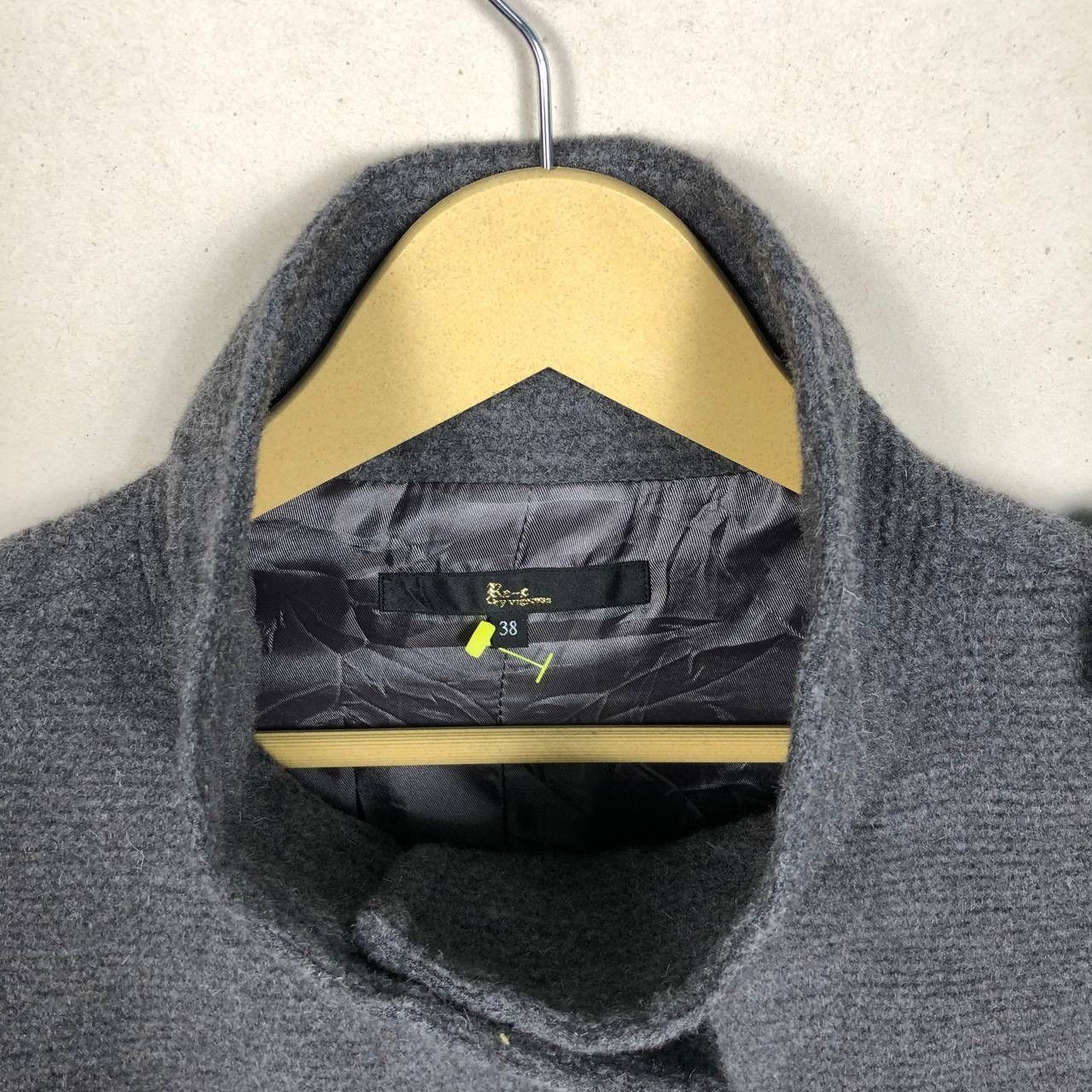 Designer × Japanese Brand Luxury Re-C by Vigorous Wool Fleece Poncho Cloak Capes Size US M / EU 48-50 / 2 - 7 Thumbnail