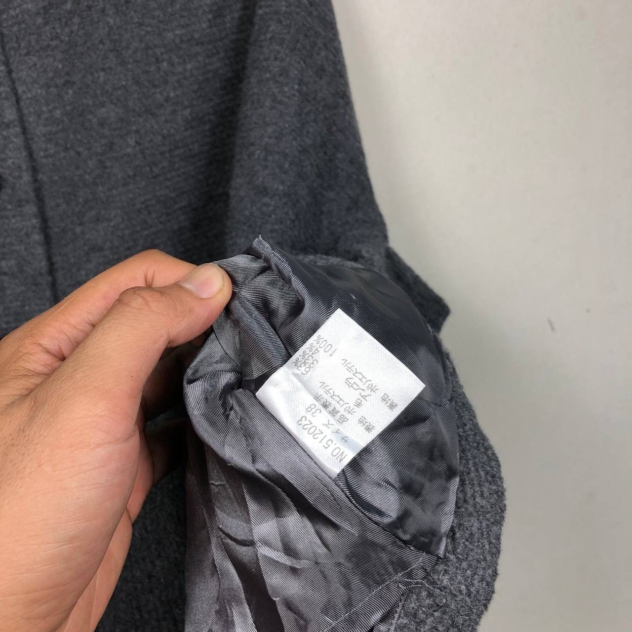 Designer × Japanese Brand Luxury Re-C by Vigorous Wool Fleece Poncho Cloak Capes Size US M / EU 48-50 / 2 - 8 Thumbnail