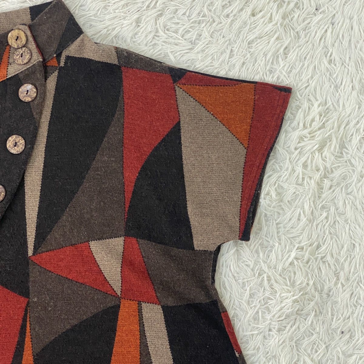 Designer 🔥LAST PRICE🔥 Nice Design Button Up Blouse Size M / US 6-8 / IT 42-44 - 5 Thumbnail