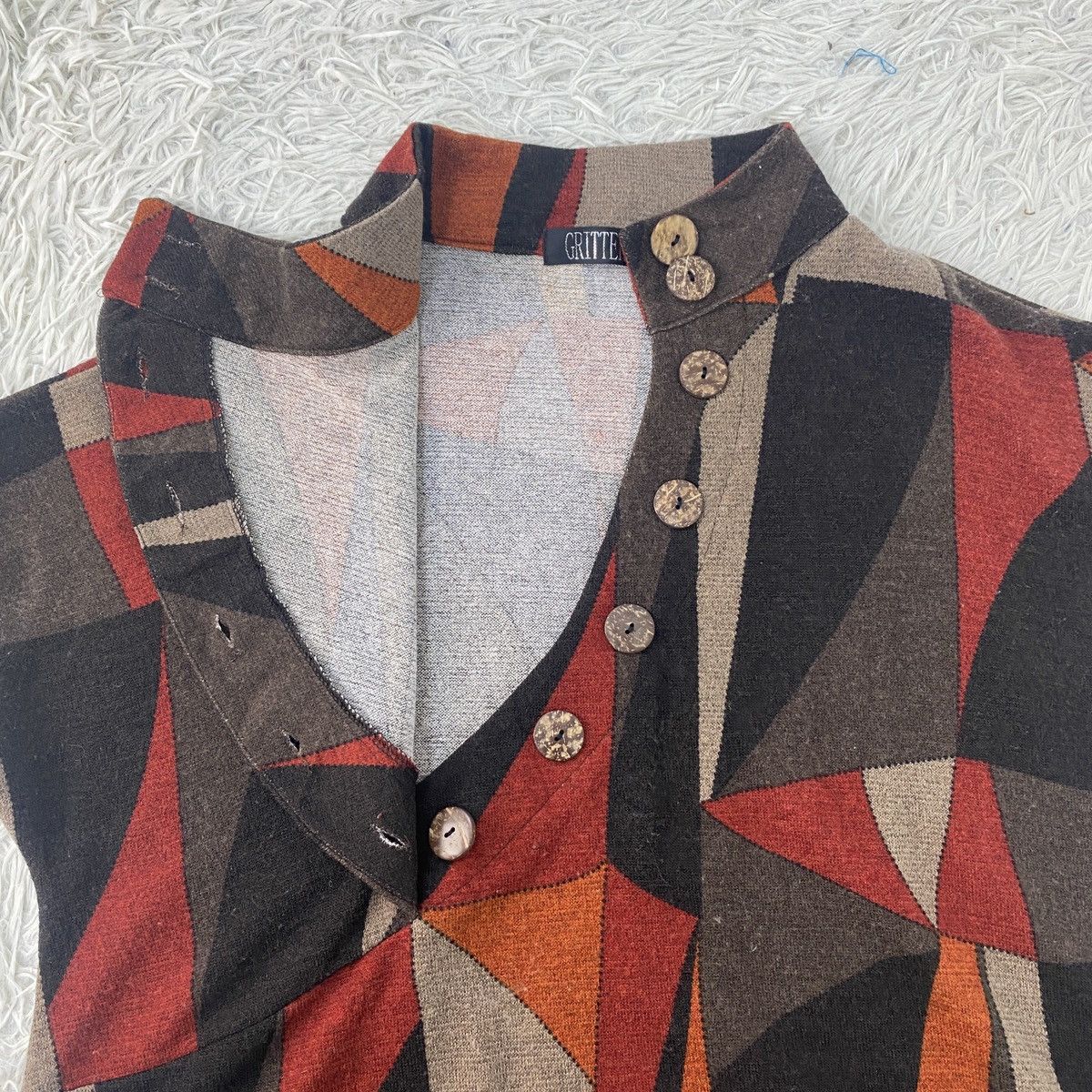 Designer 🔥LAST PRICE🔥 Nice Design Button Up Blouse Size M / US 6-8 / IT 42-44 - 8 Thumbnail