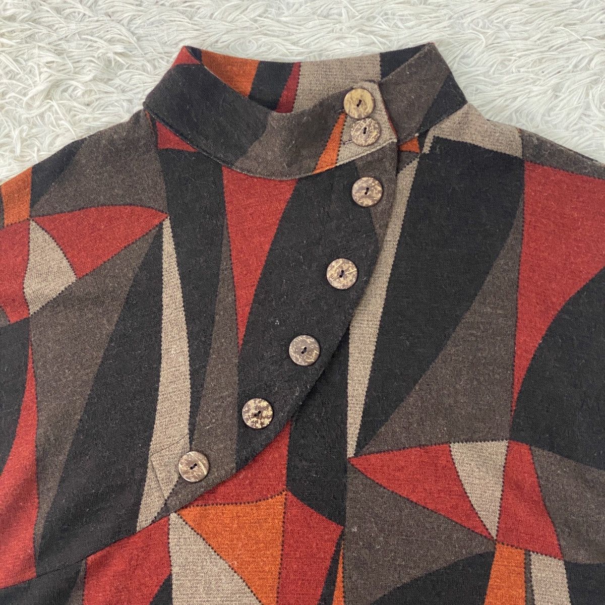 Designer 🔥LAST PRICE🔥 Nice Design Button Up Blouse Size M / US 6-8 / IT 42-44 - 4 Thumbnail