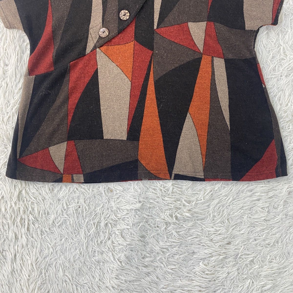 Designer 🔥LAST PRICE🔥 Nice Design Button Up Blouse Size M / US 6-8 / IT 42-44 - 6 Thumbnail