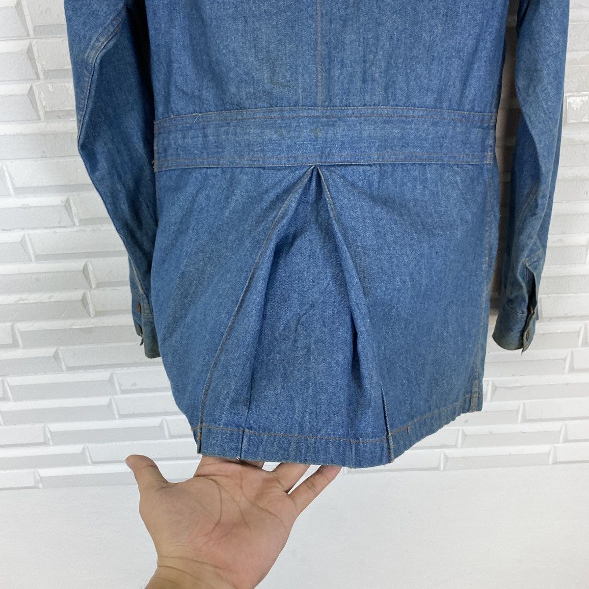 Japanese Brand 🔥LAST PRICE🔥 Big Yank Japanese Snap Button Up Denim Jacket Size M / US 6-8 / IT 42-44 - 16 Thumbnail