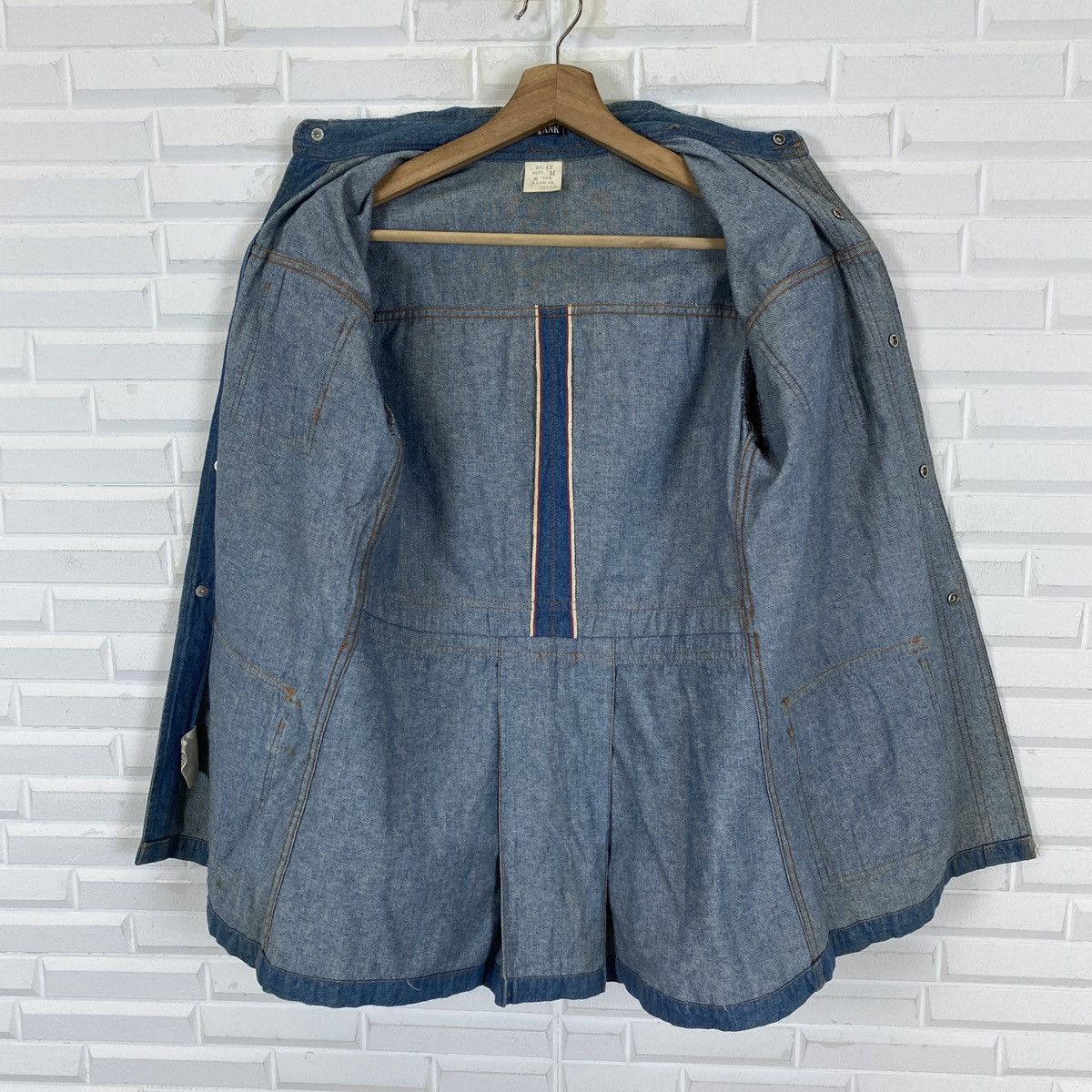Japanese Brand 🔥LAST PRICE🔥 Big Yank Japanese Snap Button Up Denim Jacket Size M / US 6-8 / IT 42-44 - 17 Thumbnail