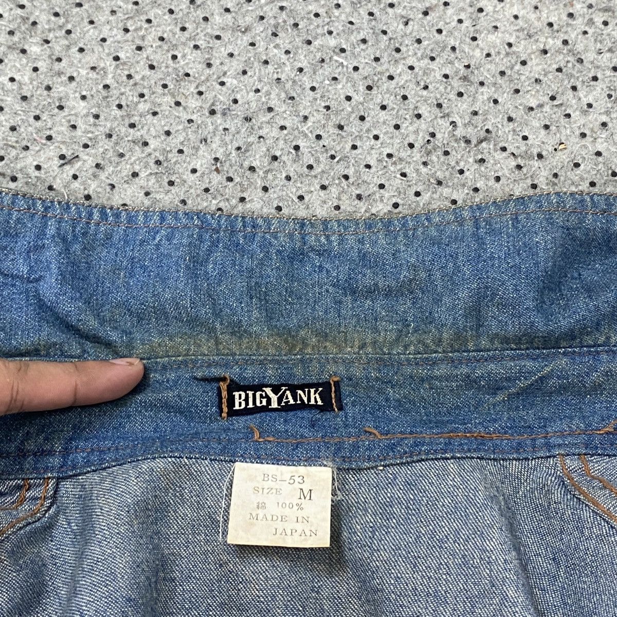 Japanese Brand 🔥LAST PRICE🔥 Big Yank Japanese Snap Button Up Denim Jacket Size M / US 6-8 / IT 42-44 - 21 Thumbnail