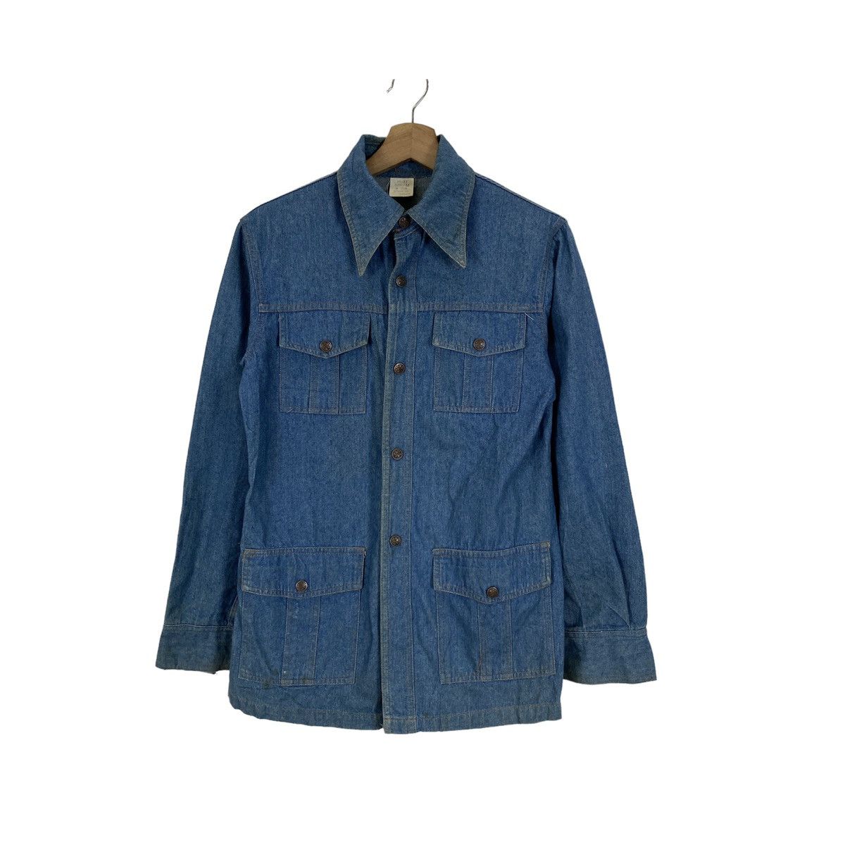 Japanese Brand 🔥LAST PRICE🔥 Big Yank Japanese Snap Button Up Denim Jacket Size M / US 6-8 / IT 42-44 - 1 Thumbnail