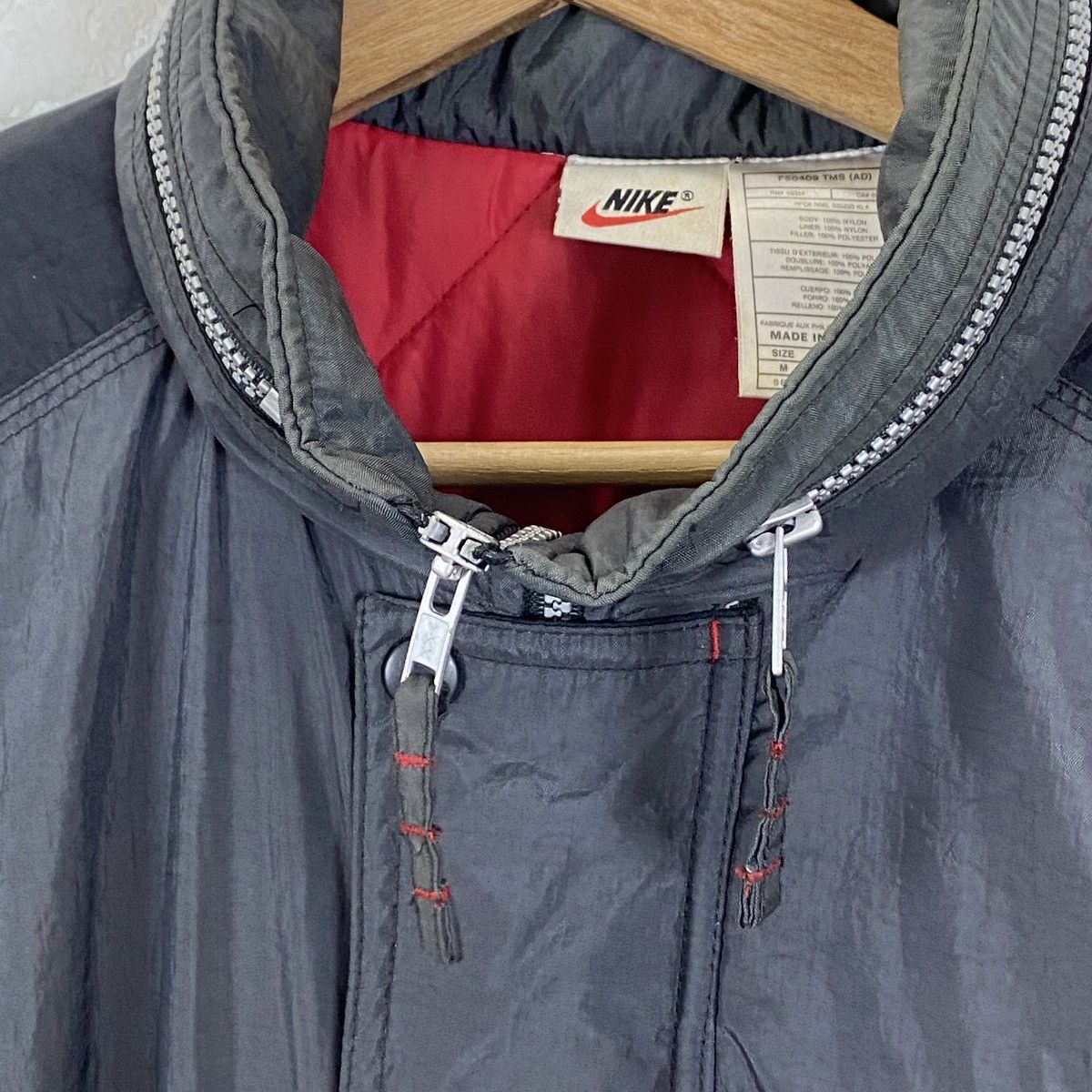 Nike Nike Long Winter Jacket Hooded Swoosh Size US M / EU 48-50 / 2 - 14 Thumbnail