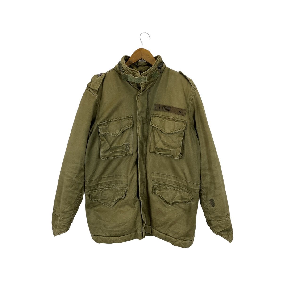 Abercrombie & Fitch Abercrombie and Fitch Tactical Hooded Jacket Size US M / EU 48-50 / 2 - 1 Thumbnail