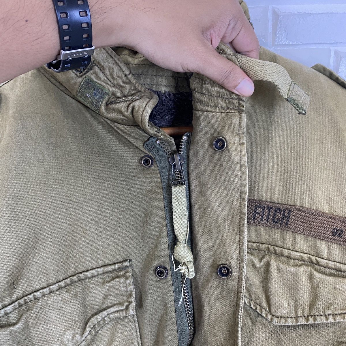 Abercrombie & Fitch Abercrombie and Fitch Tactical Hooded Jacket Size US M / EU 48-50 / 2 - 21 Thumbnail