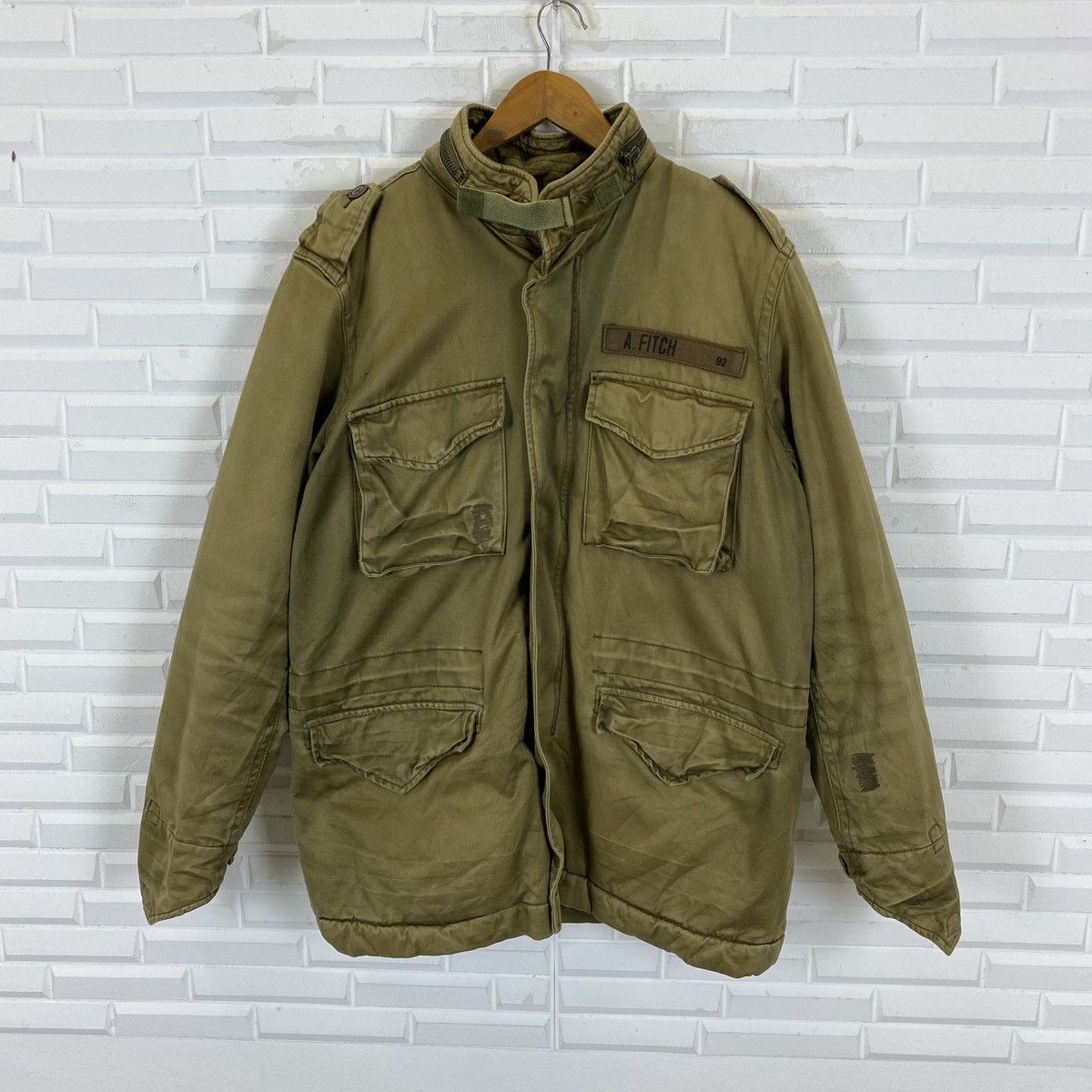 Abercrombie & Fitch Abercrombie and Fitch Tactical Hooded Jacket Size US M / EU 48-50 / 2 - 3 Thumbnail