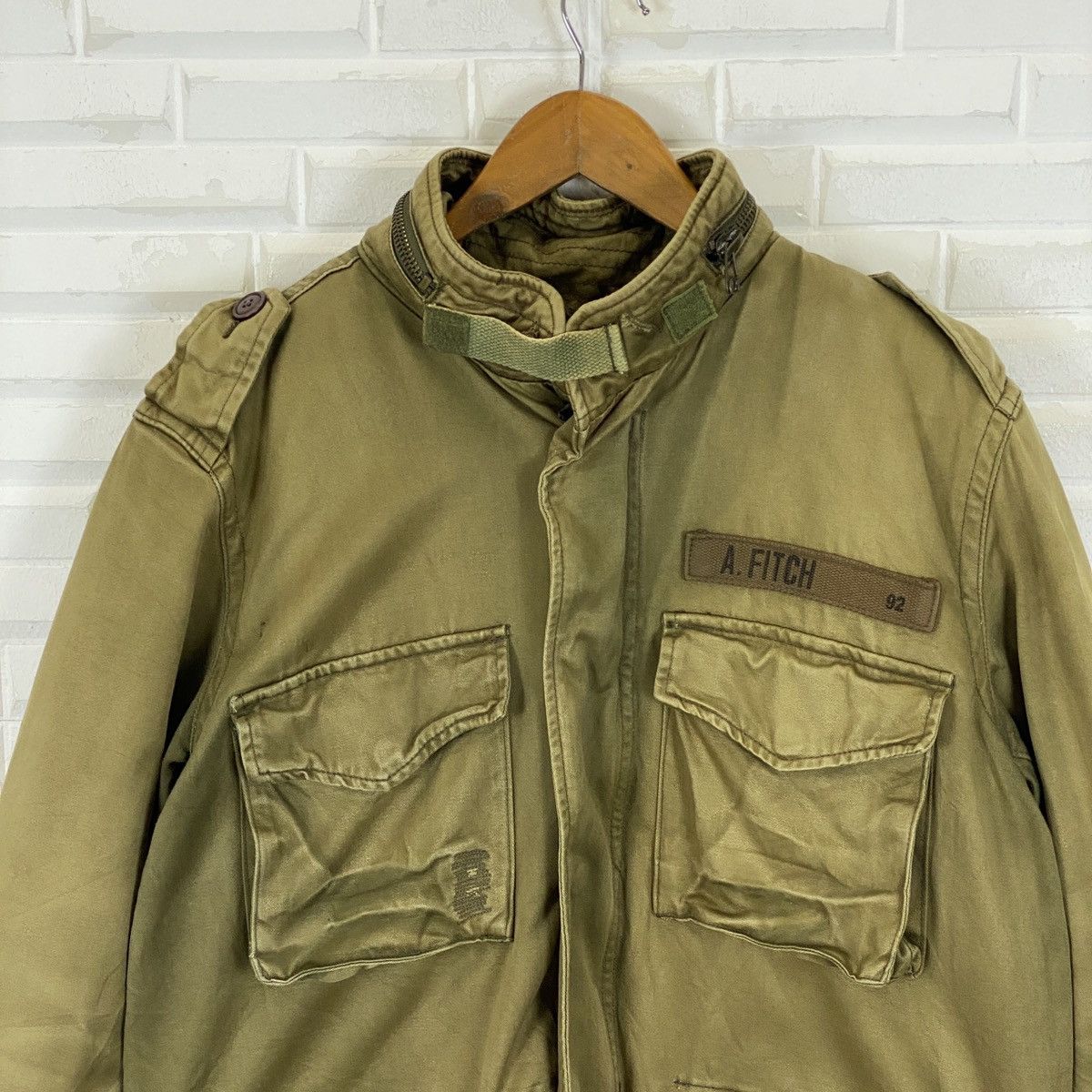 Abercrombie & Fitch Abercrombie and Fitch Tactical Hooded Jacket Size US M / EU 48-50 / 2 - 5 Thumbnail