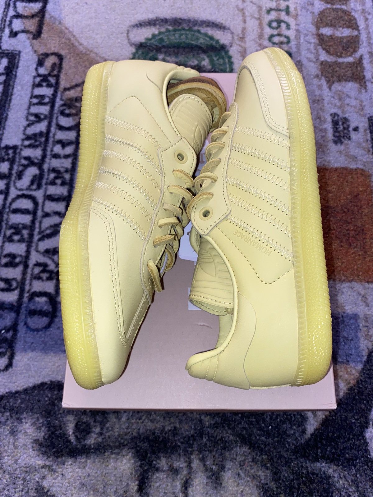 Adidas Samba Pharrell Humanrace Yellow