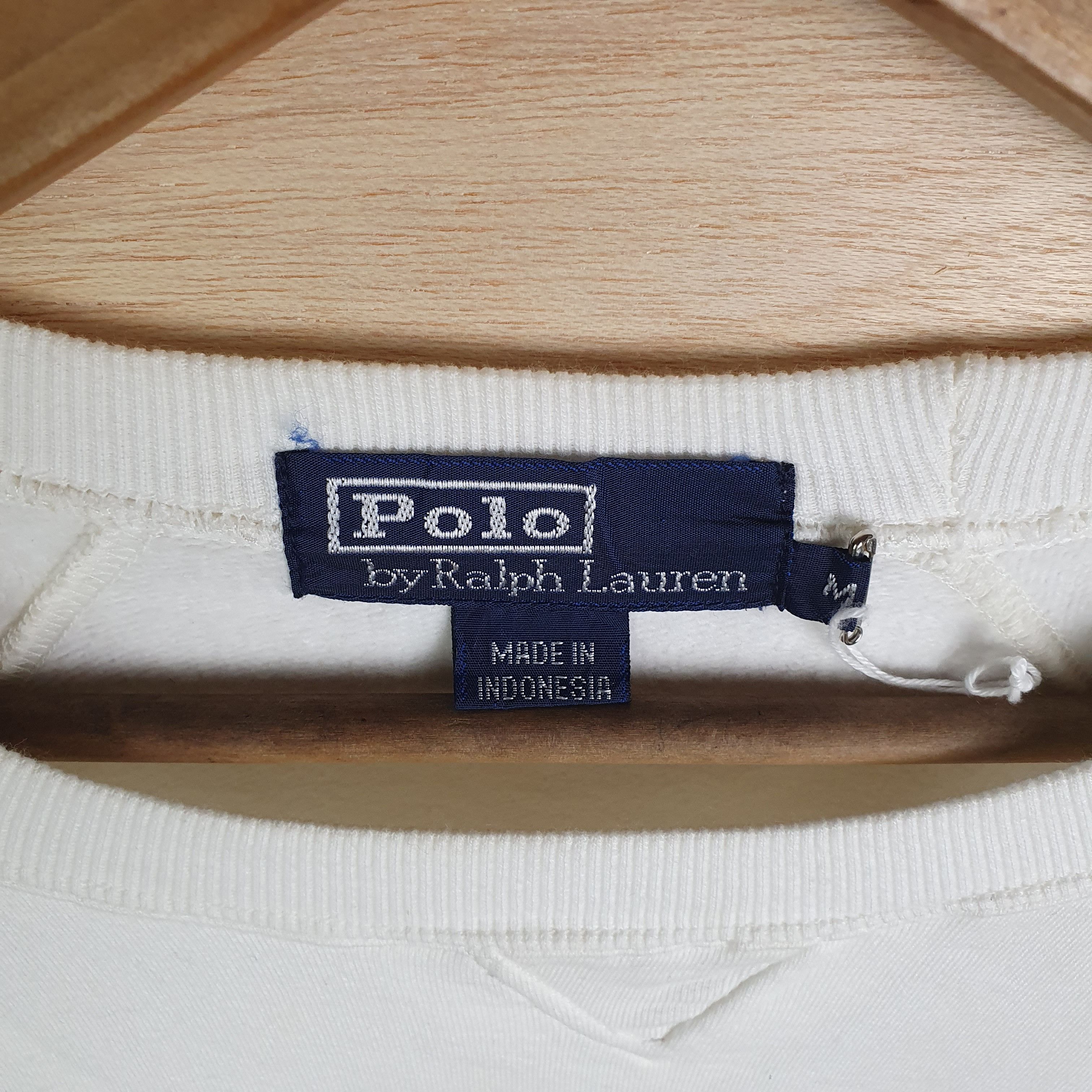 Polo Ralph Lauren × Ralph Lauren × Ralph Lauren Blue Label BAGGY SWEATSHIRT POLO RALPH LAUREN COLOURWAY Size M / US 6-8 / IT 42-44 - 4 Thumbnail
