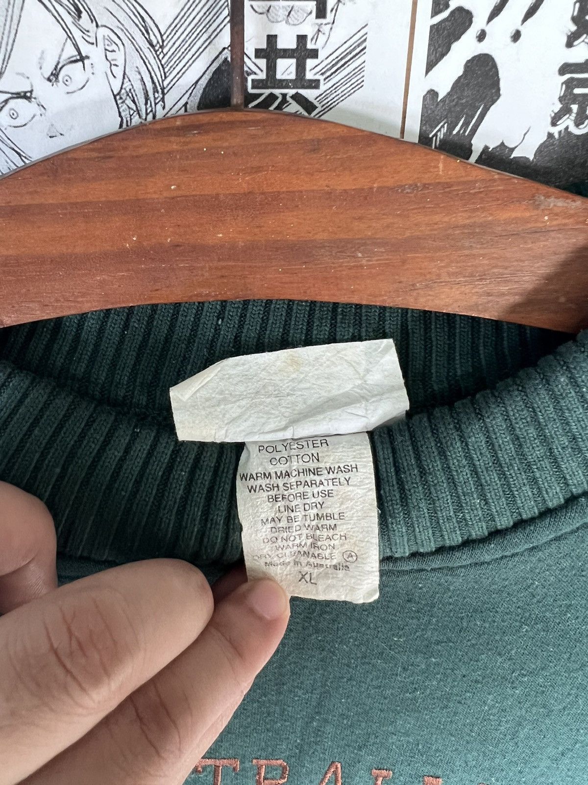 Man Made In Australia × Vintage VINTAGE SWEATSHIRT AUSTRALIA DOWNUNDER Size US XL / EU 56 / 4 - 5 Thumbnail