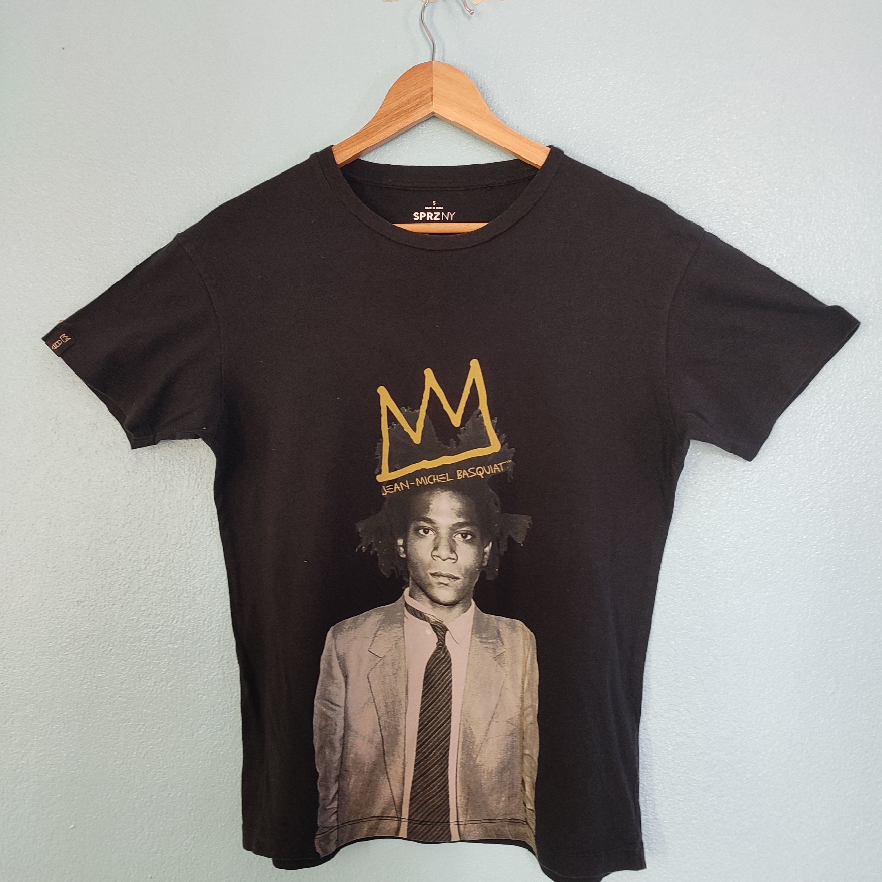 Jean Michel Basquiat X Andy Warhol Photo Print Tshirt