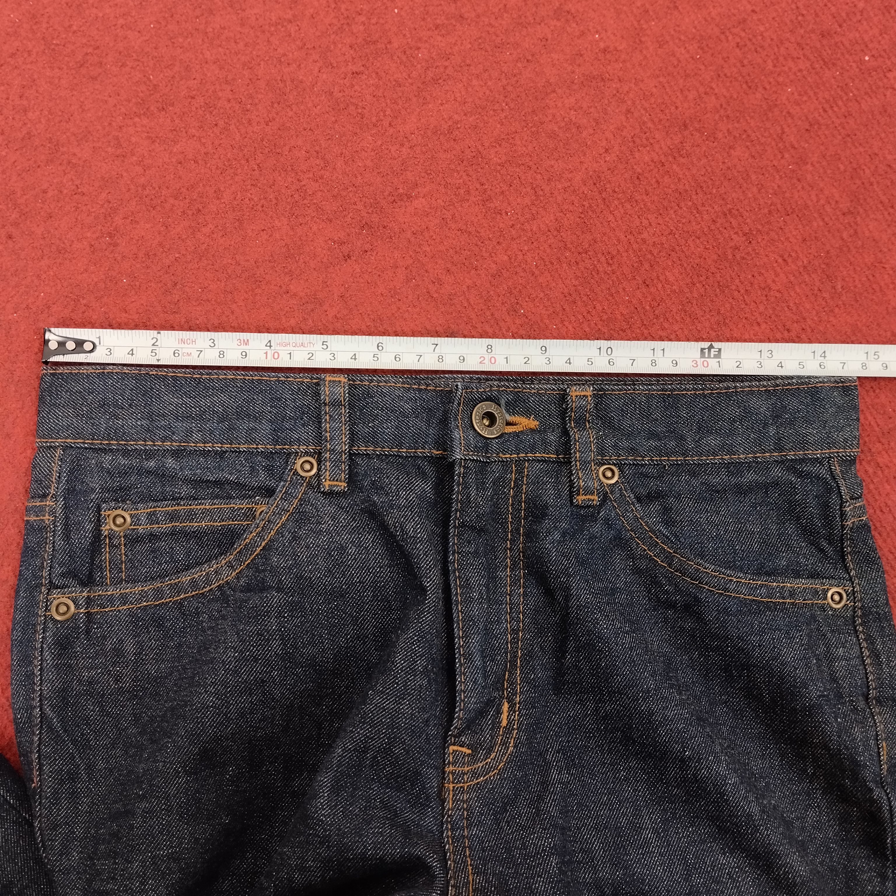Hysteric Glamour × Japanese Brand × Vintage Hysteric Glamour Japanese Brand Custom Logo Denim Jeans Size US 29 - 15 Thumbnail