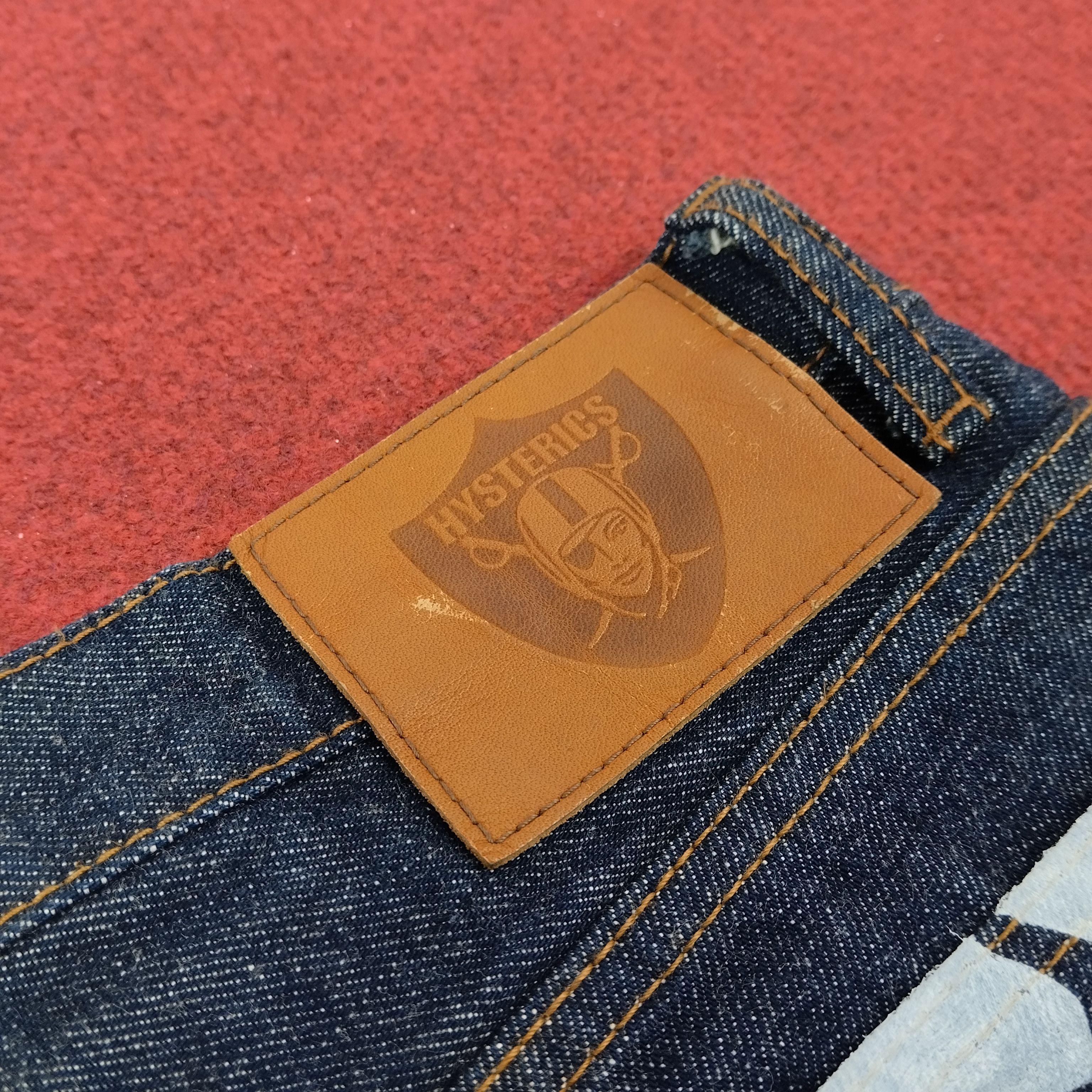 Hysteric Glamour × Japanese Brand × Vintage Hysteric Glamour Japanese Brand Custom Logo Denim Jeans Size US 29 - 14 Thumbnail