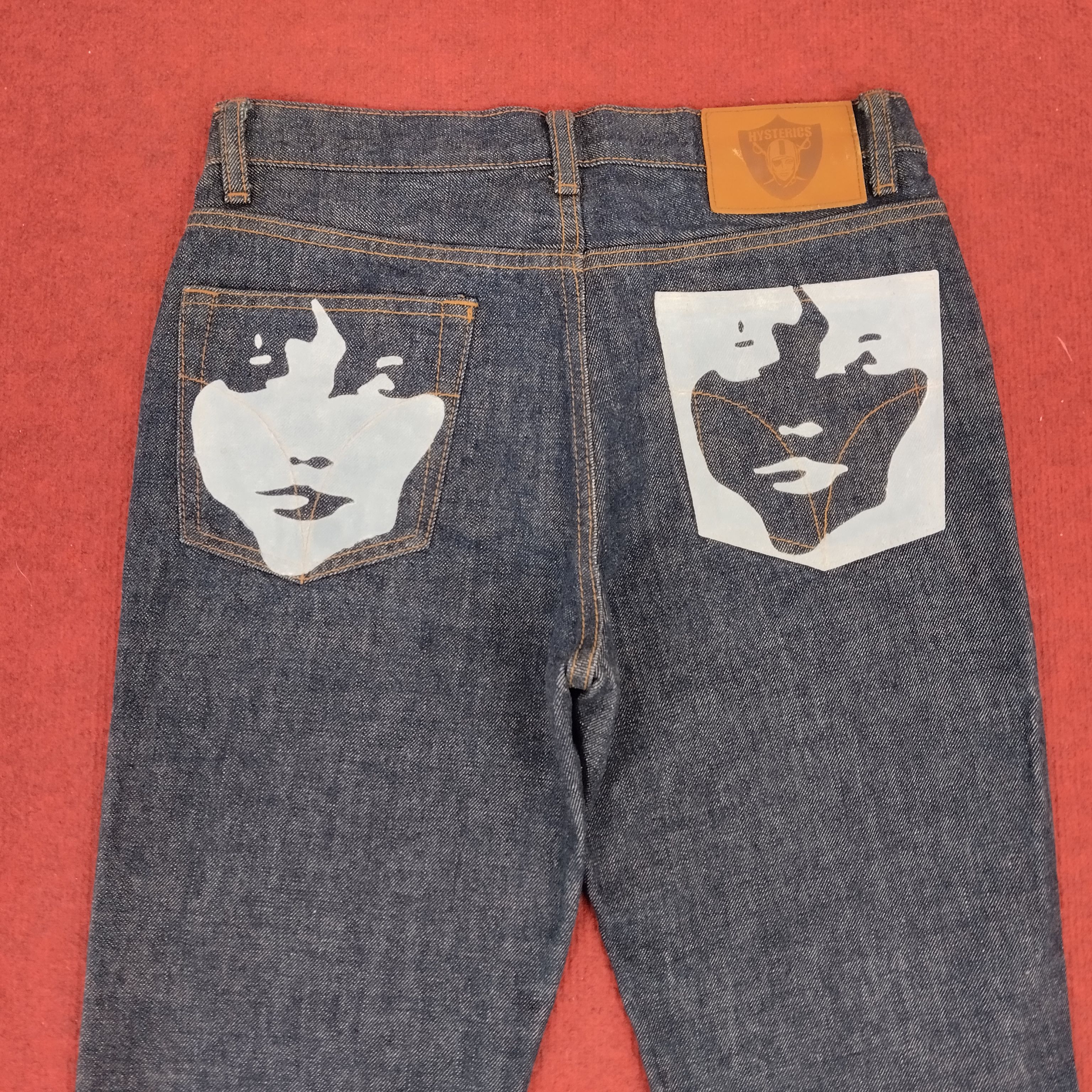 Hysteric Glamour × Japanese Brand × Vintage Hysteric Glamour Japanese Brand Custom Logo Denim Jeans Size US 29 - 6 Thumbnail