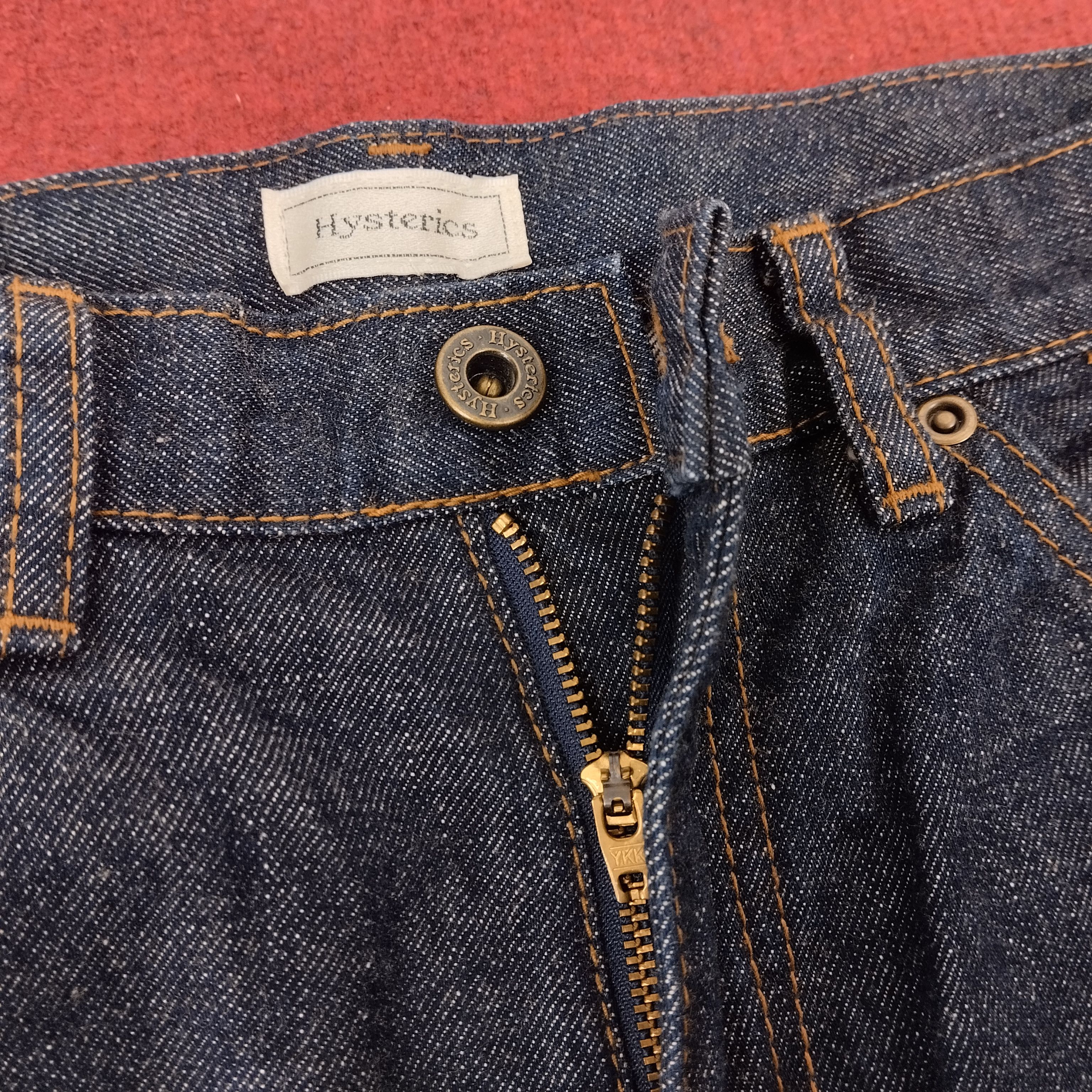 Hysteric Glamour × Japanese Brand × Vintage Hysteric Glamour Japanese Brand Custom Logo Denim Jeans Size US 29 - 7 Thumbnail