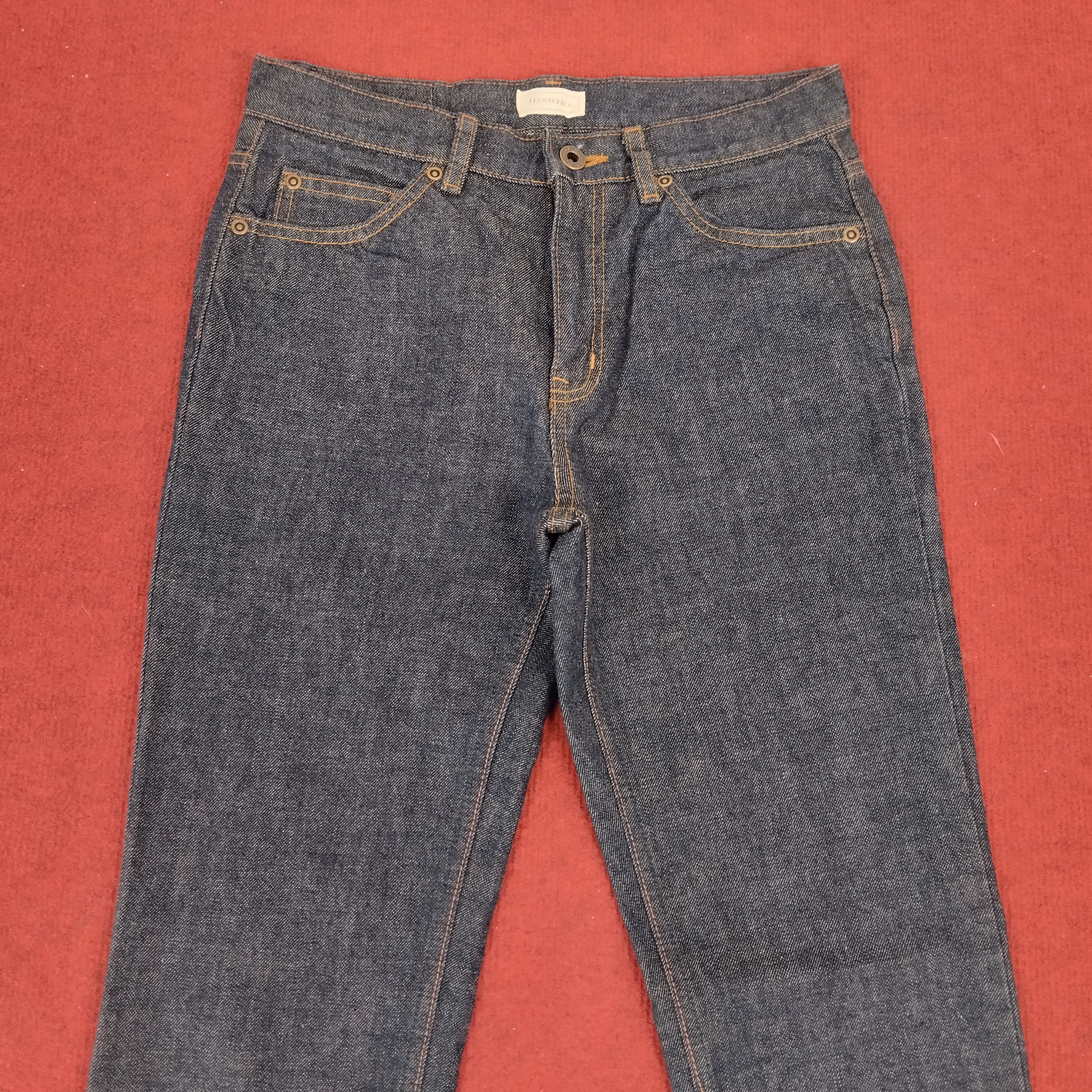 Hysteric Glamour × Japanese Brand × Vintage Hysteric Glamour Japanese Brand Custom Logo Denim Jeans Size US 29 - 4 Thumbnail