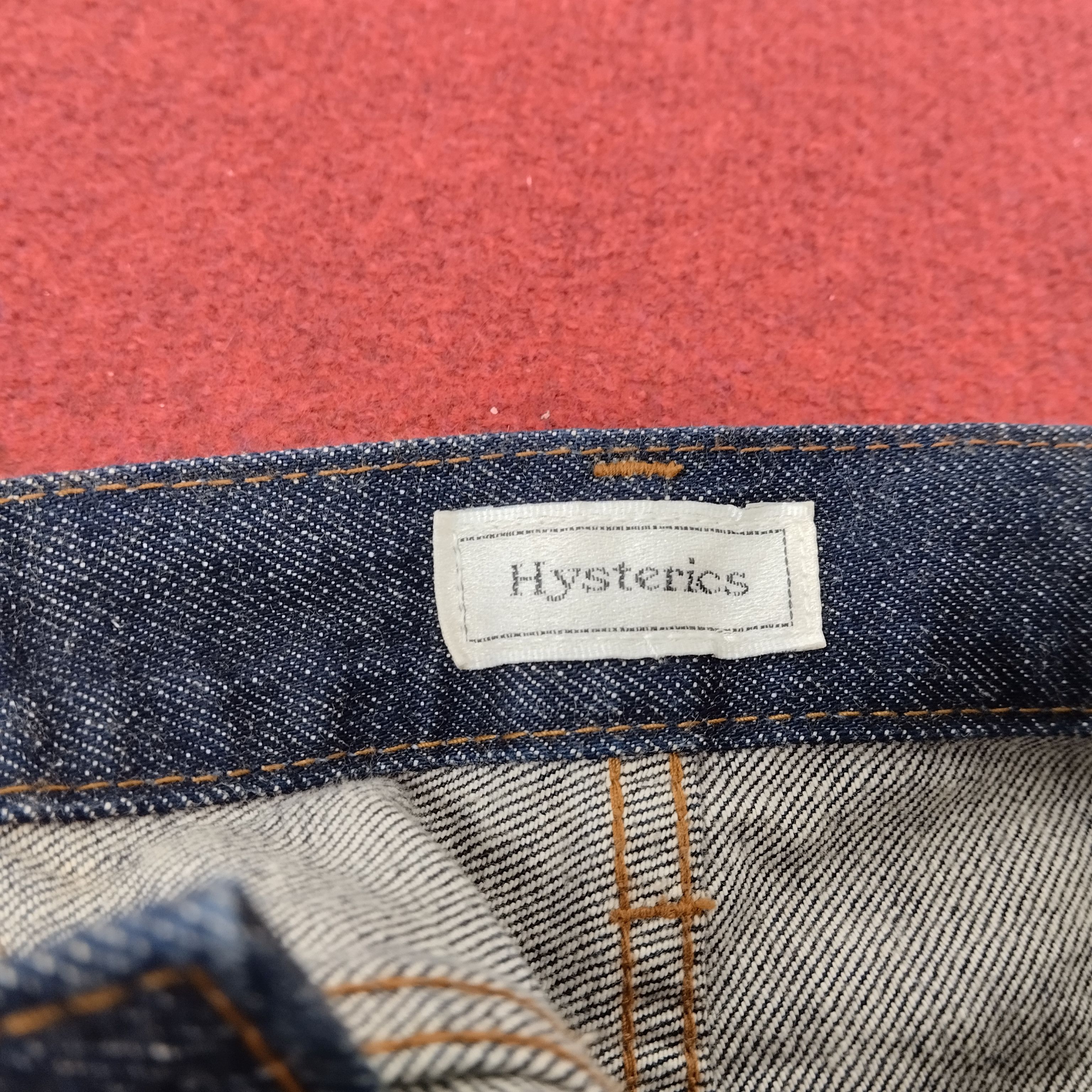 Hysteric Glamour × Japanese Brand × Vintage Hysteric Glamour Japanese Brand Custom Logo Denim Jeans Size US 29 - 8 Thumbnail