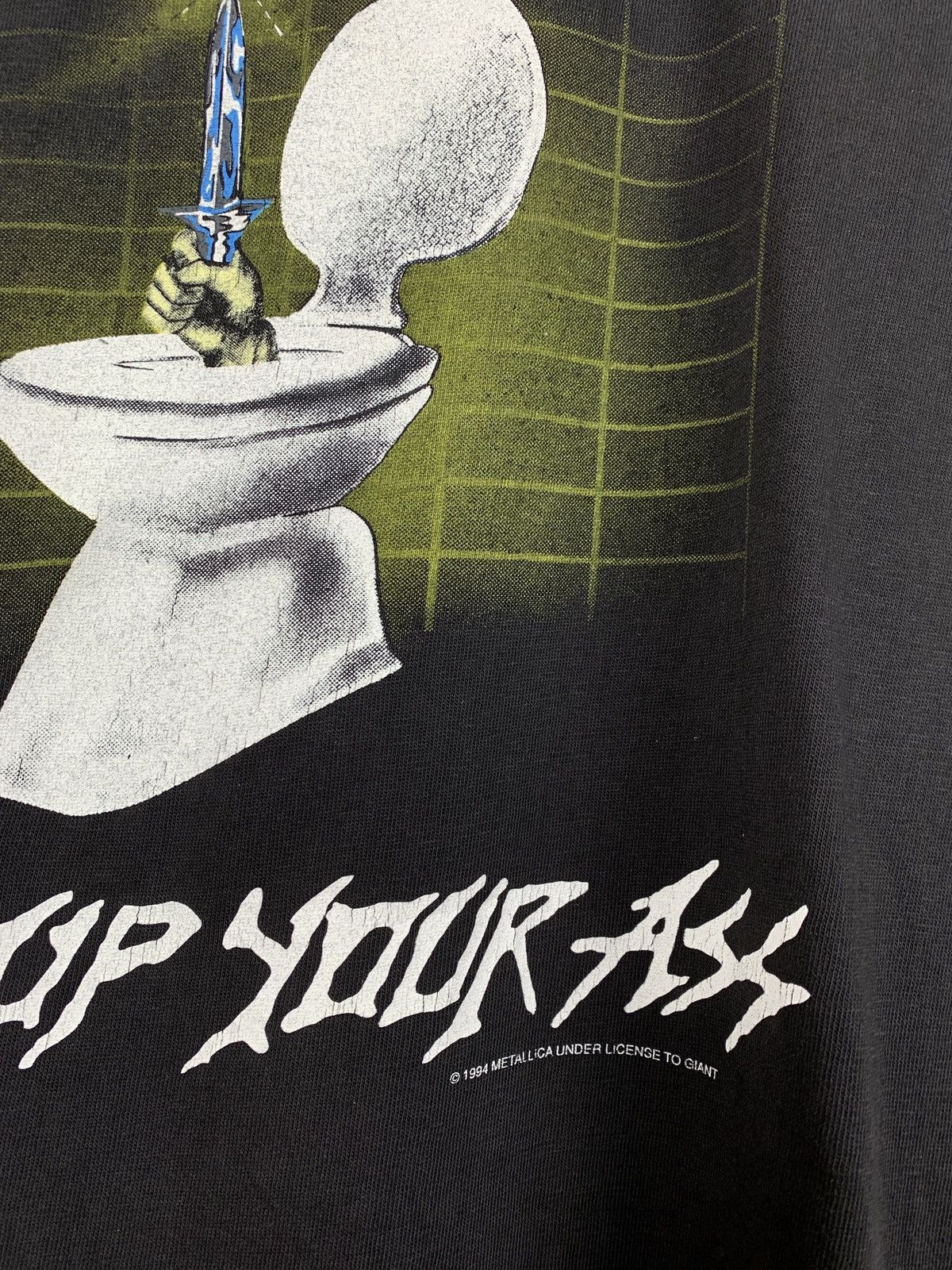 Band Tees 1994 Vintage Metallica Metal Up Your Ass Kanye Style T-Shirt Size US M / EU 48-50 / 2 - 16 Thumbnail