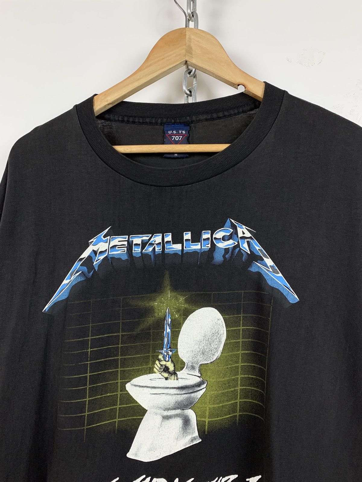Band Tees 1994 Vintage Metallica Metal Up Your Ass Kanye Style T-Shirt Size US M / EU 48-50 / 2 - 6 Thumbnail