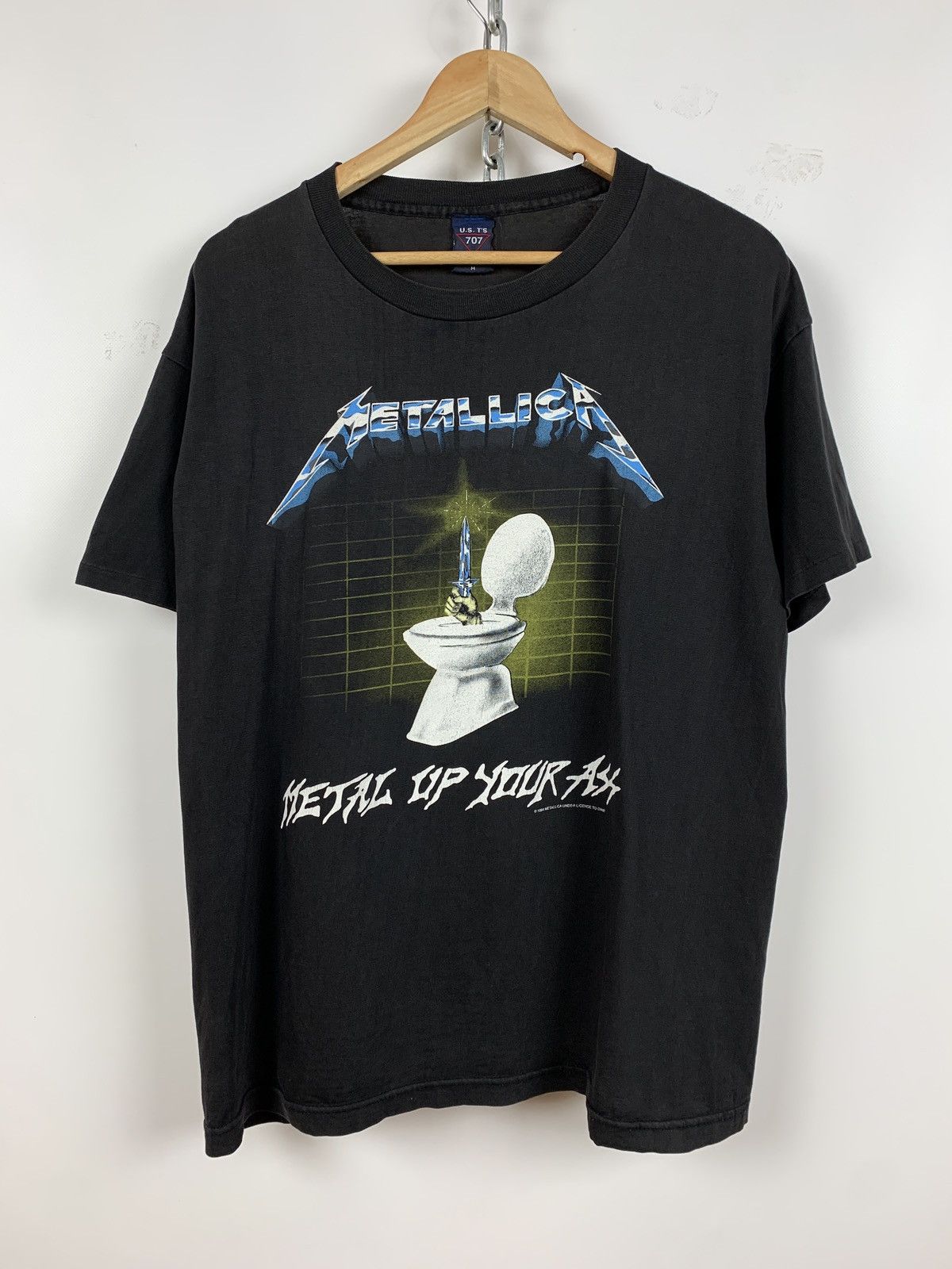 Band Tees 1994 Vintage Metallica Metal Up Your Ass Kanye Style T-Shirt Size US M / EU 48-50 / 2 - 1 Thumbnail