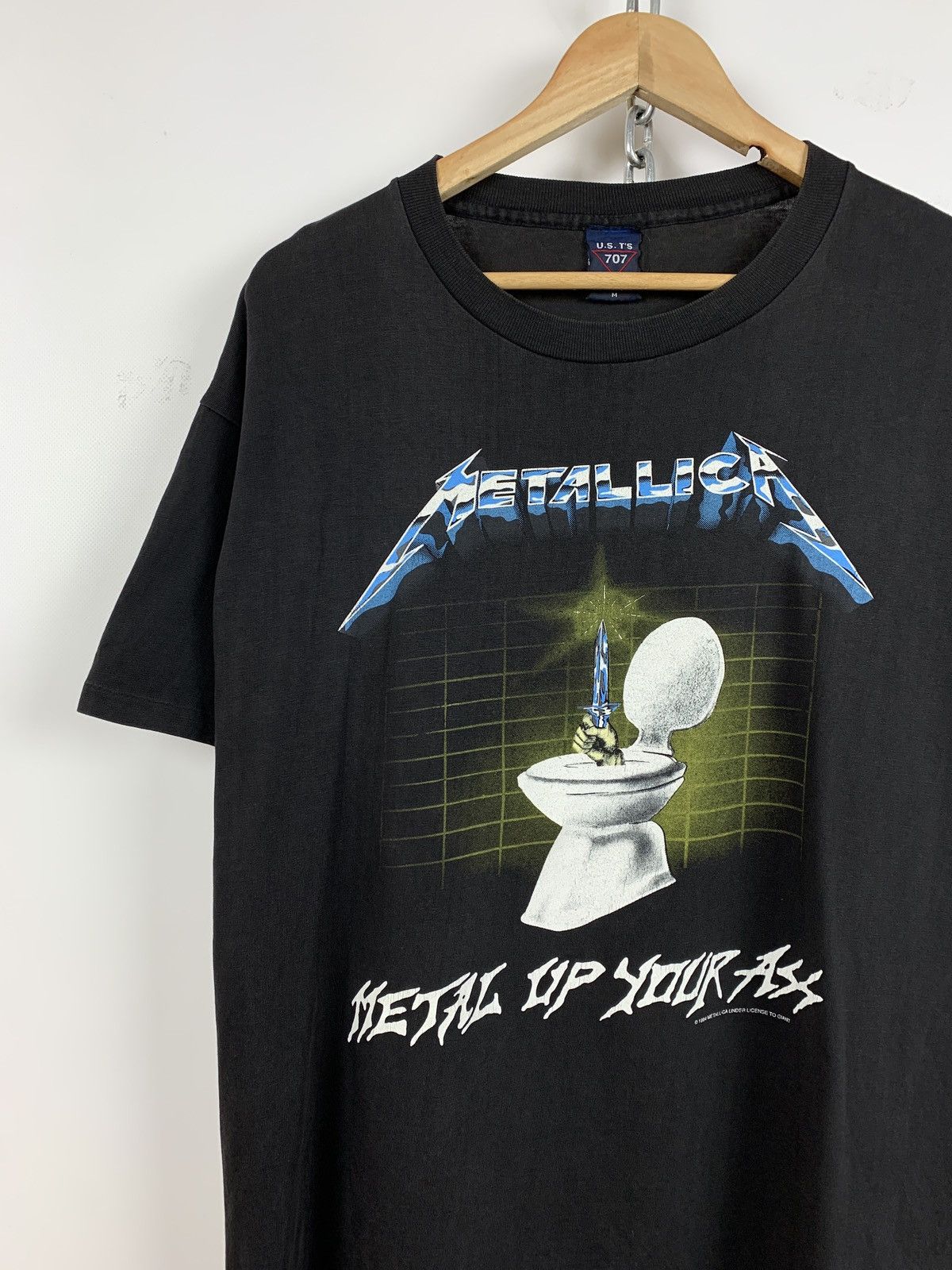 Band Tees 1994 Vintage Metallica Metal Up Your Ass Kanye Style T-Shirt Size US M / EU 48-50 / 2 - 4 Thumbnail