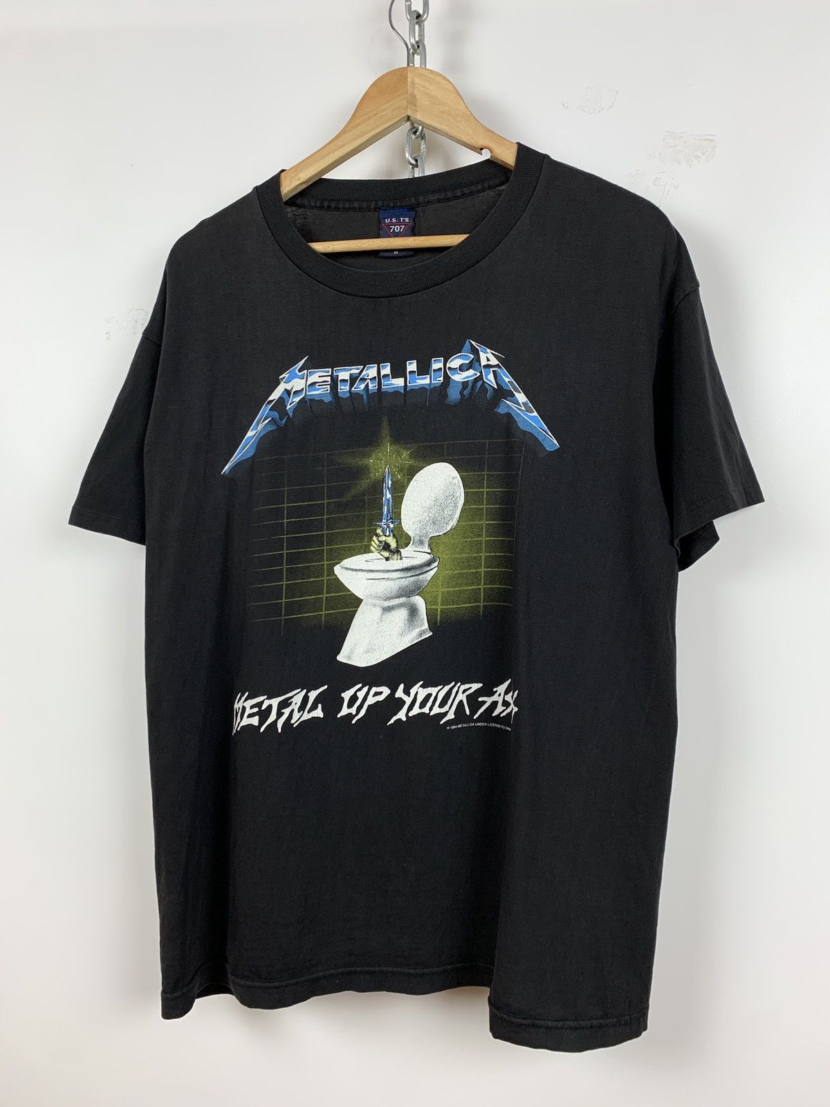 Band Tees 1994 Vintage Metallica Metal Up Your Ass Kanye Style T-Shirt Size US M / EU 48-50 / 2 - 7 Thumbnail