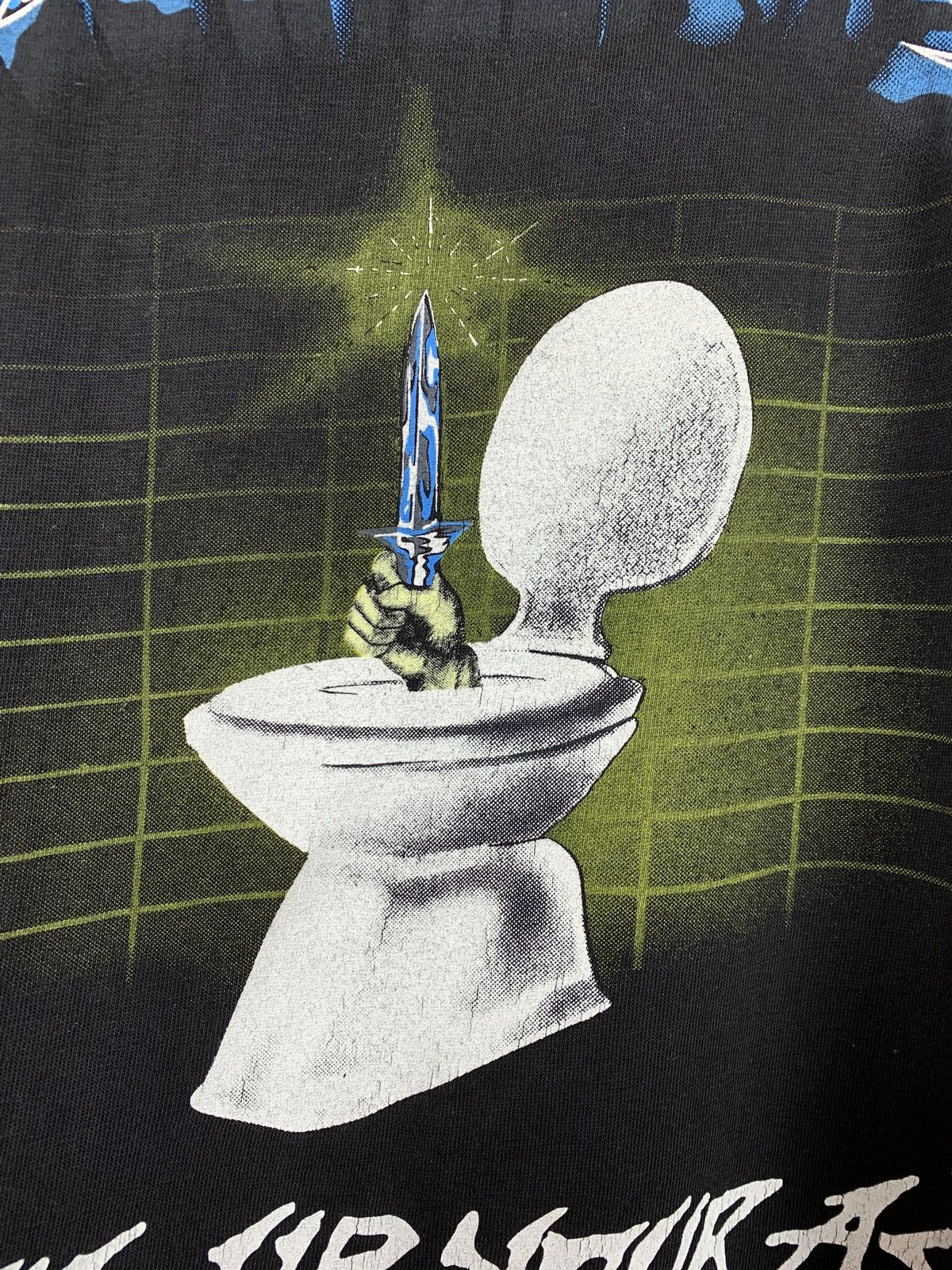 Band Tees 1994 Vintage Metallica Metal Up Your Ass Kanye Style T-Shirt Size US M / EU 48-50 / 2 - 11 Thumbnail