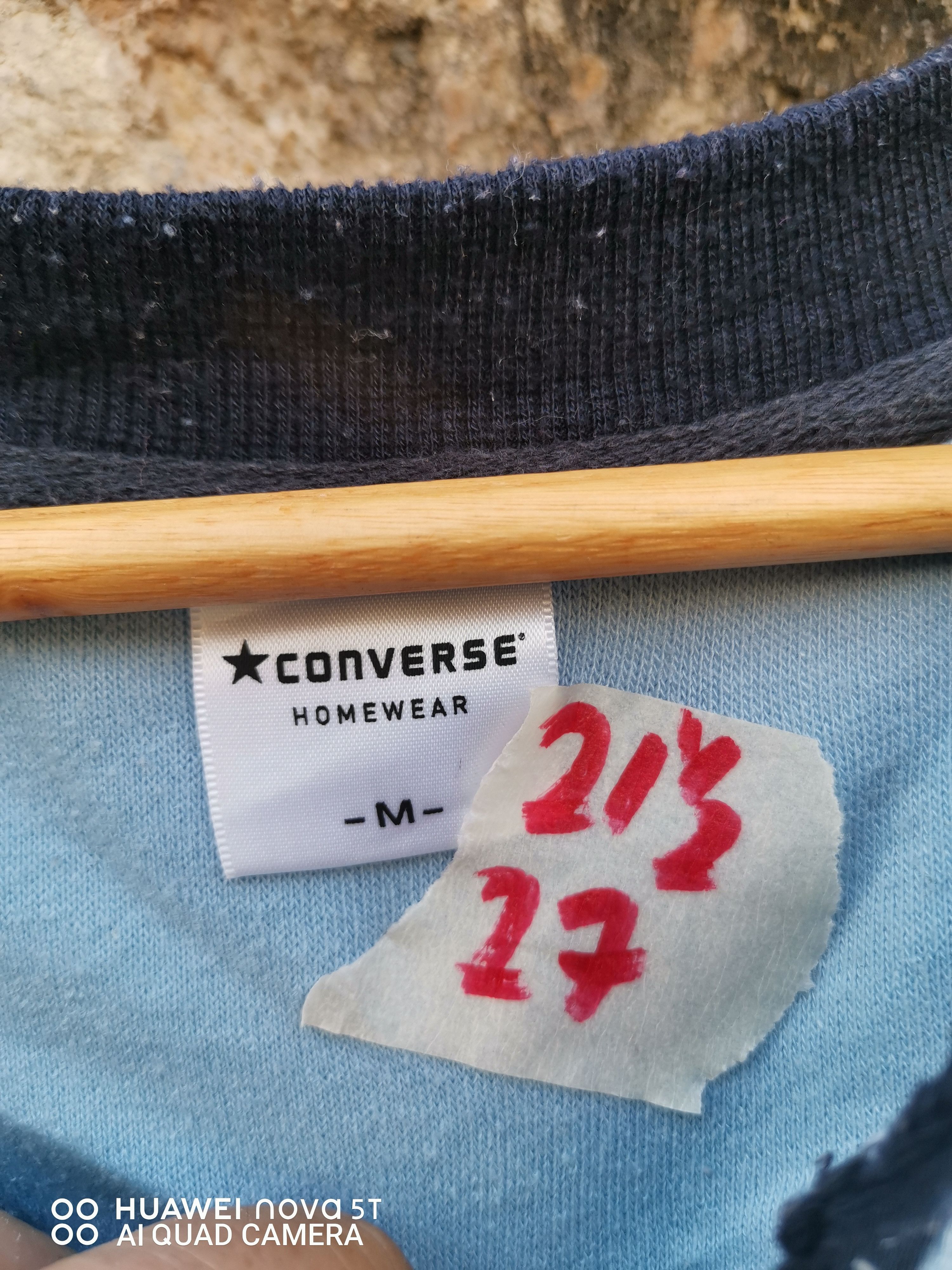 Japanese Brand Vintage Converse Fleece Sweatshirt Size US M / EU 48-50 / 2 - 4 Thumbnail