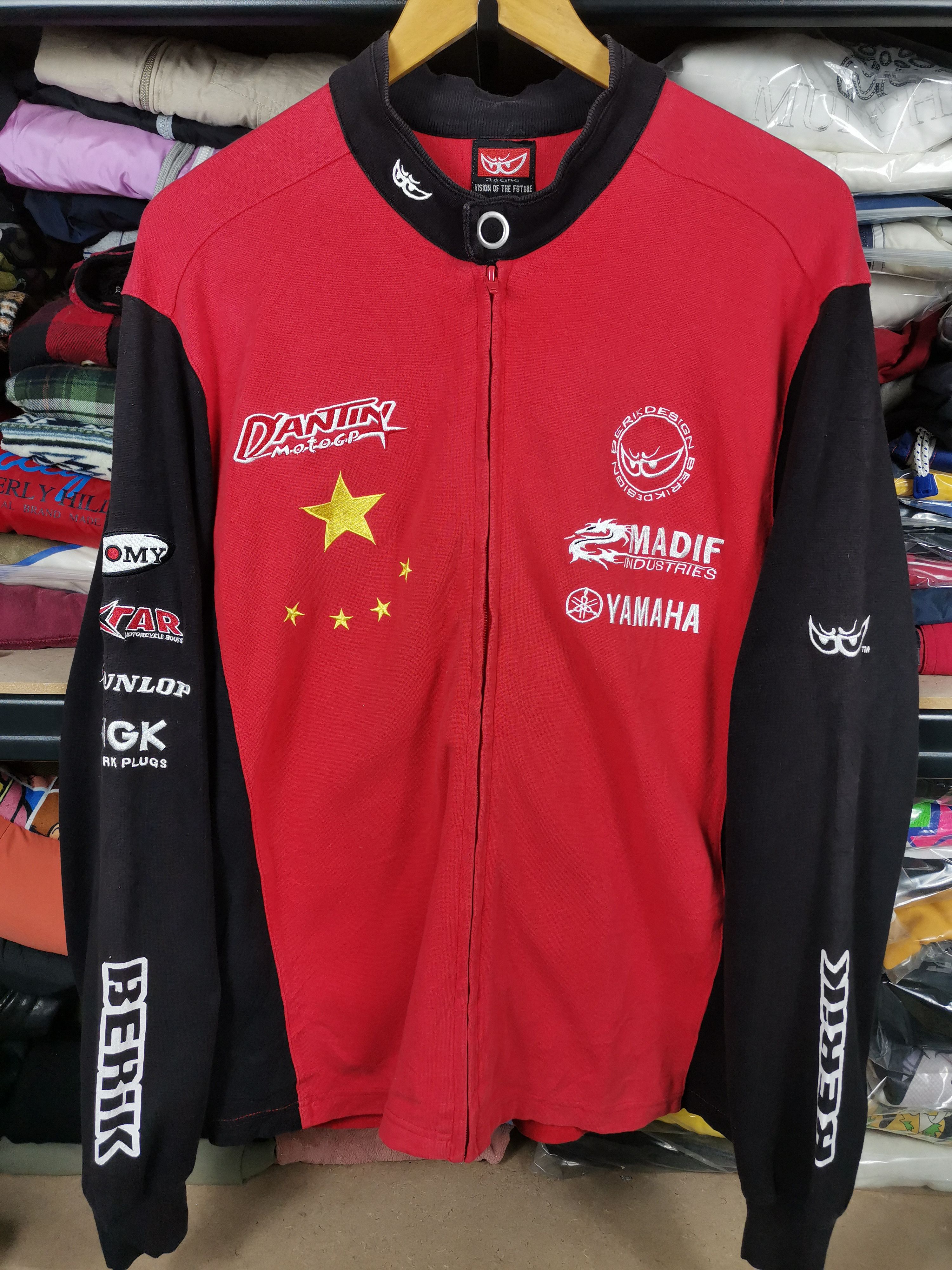 Yamaha Vintage 90s Yamaha Dragon Sweater Size US L / EU 52-54 / 3 - 3 Thumbnail