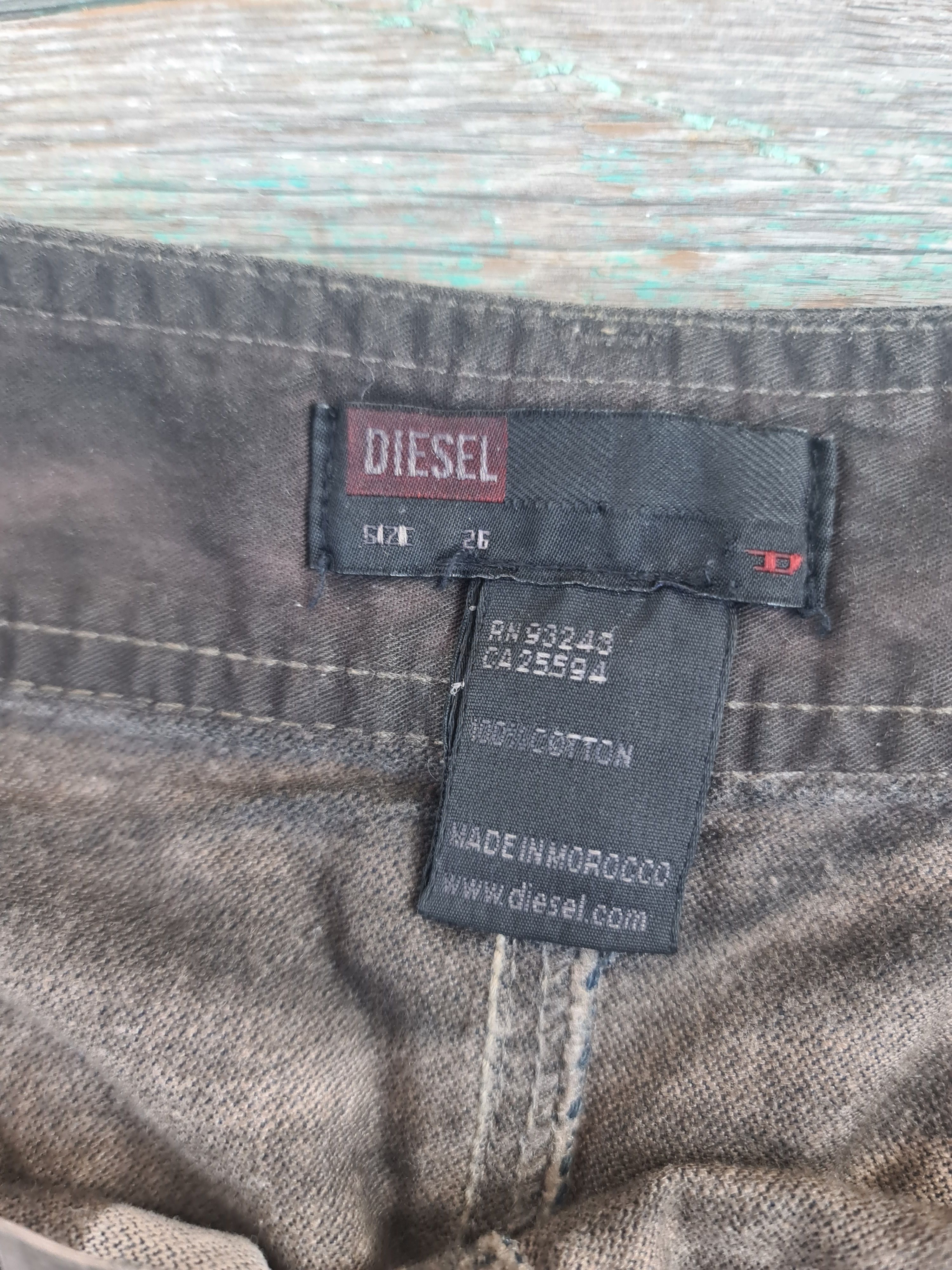 Diesel × Vintage Rare 🔥 Vintage Diesel jeans mini skirt nice design Size 26" / US 2 / IT 38 - 9 Thumbnail