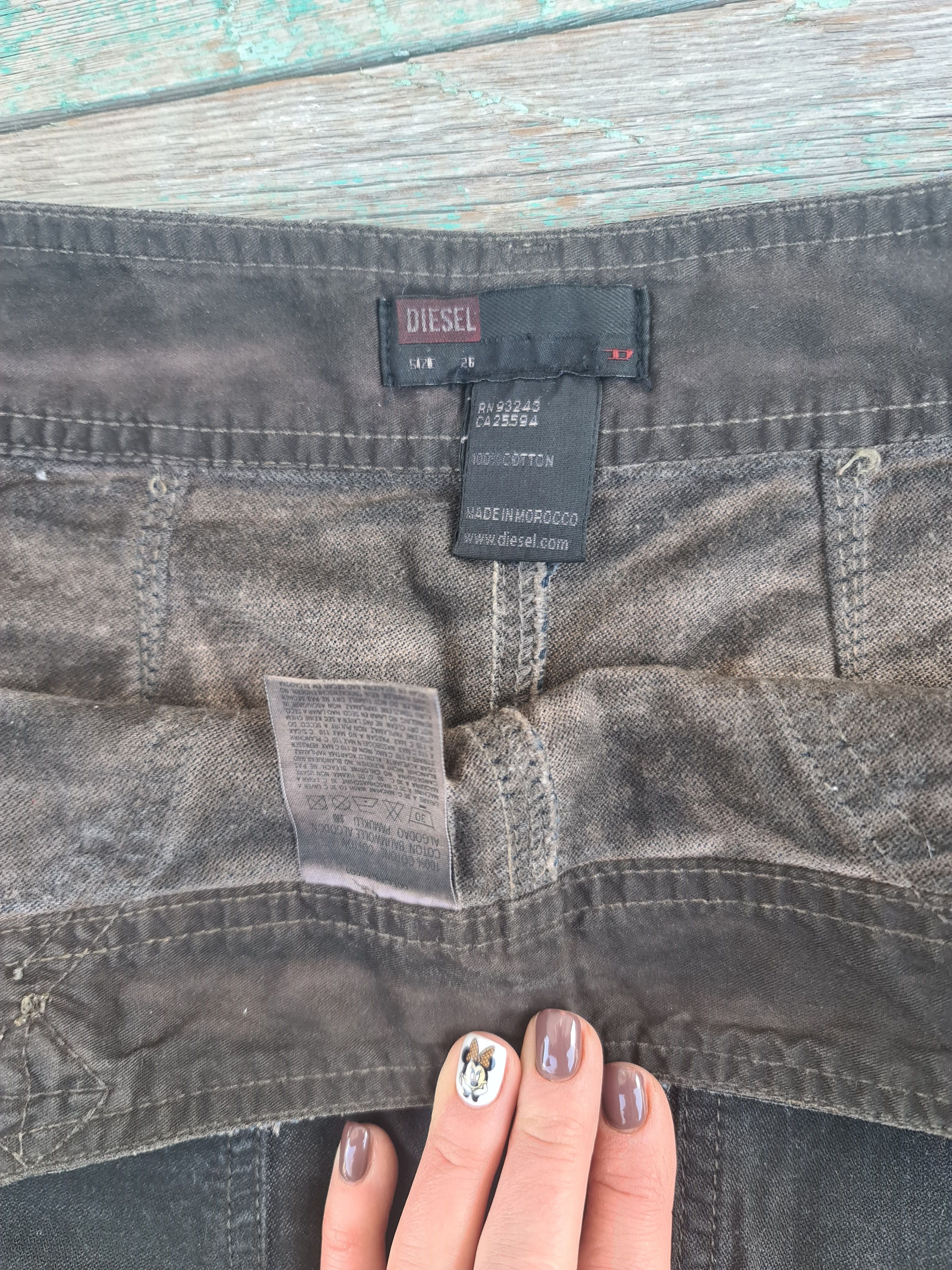 Diesel × Vintage Rare 🔥 Vintage Diesel jeans mini skirt nice design Size 26" / US 2 / IT 38 - 8 Thumbnail