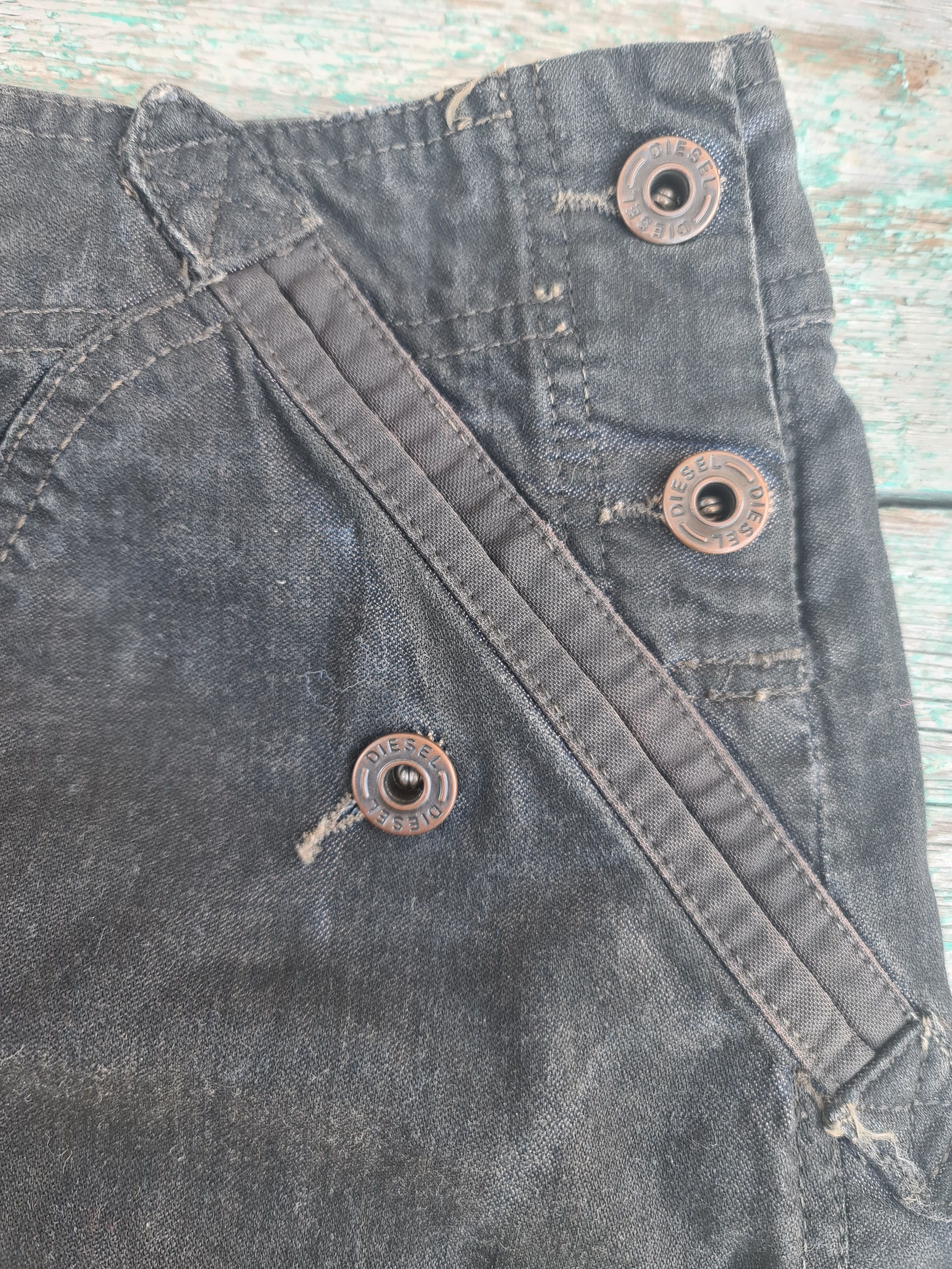 Diesel × Vintage Rare 🔥 Vintage Diesel jeans mini skirt nice design Size 26" / US 2 / IT 38 - 3 Thumbnail