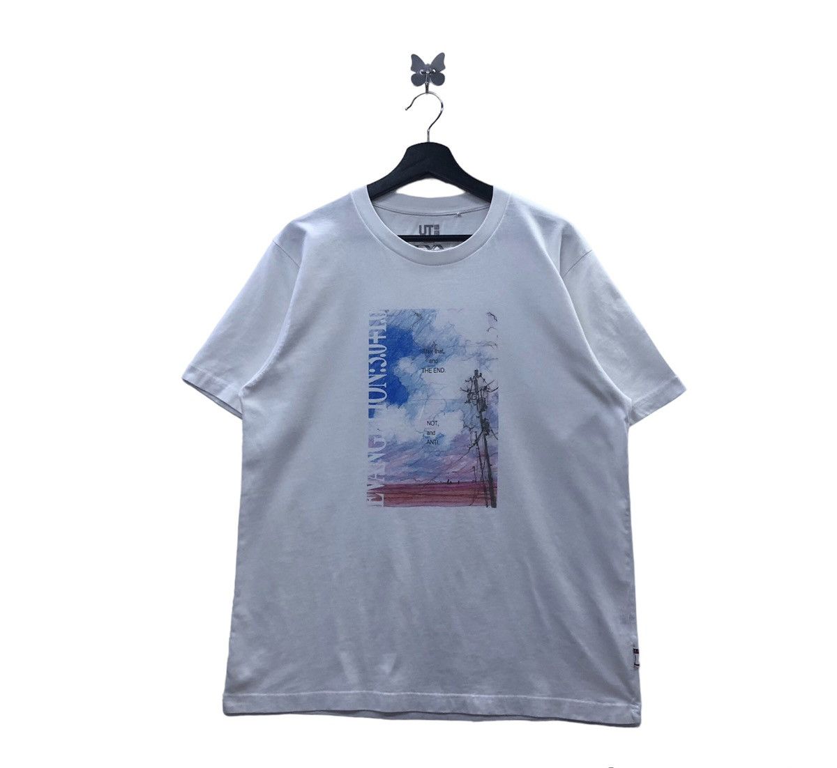 Anime Uniqlo X Evangelion : 3.0+1.0 Thrice Upon a Time Movie Tee Size US XL / EU 56 / 4 - 1 Thumbnail