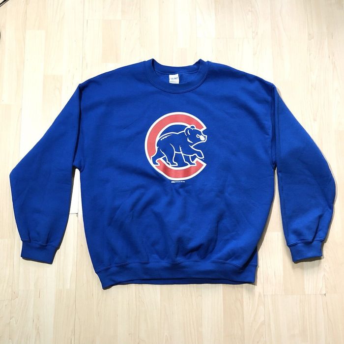 MLB 2015 Chicago Cubs Base Sweatshirt XL MLB Pullover Mascot Stitches ...