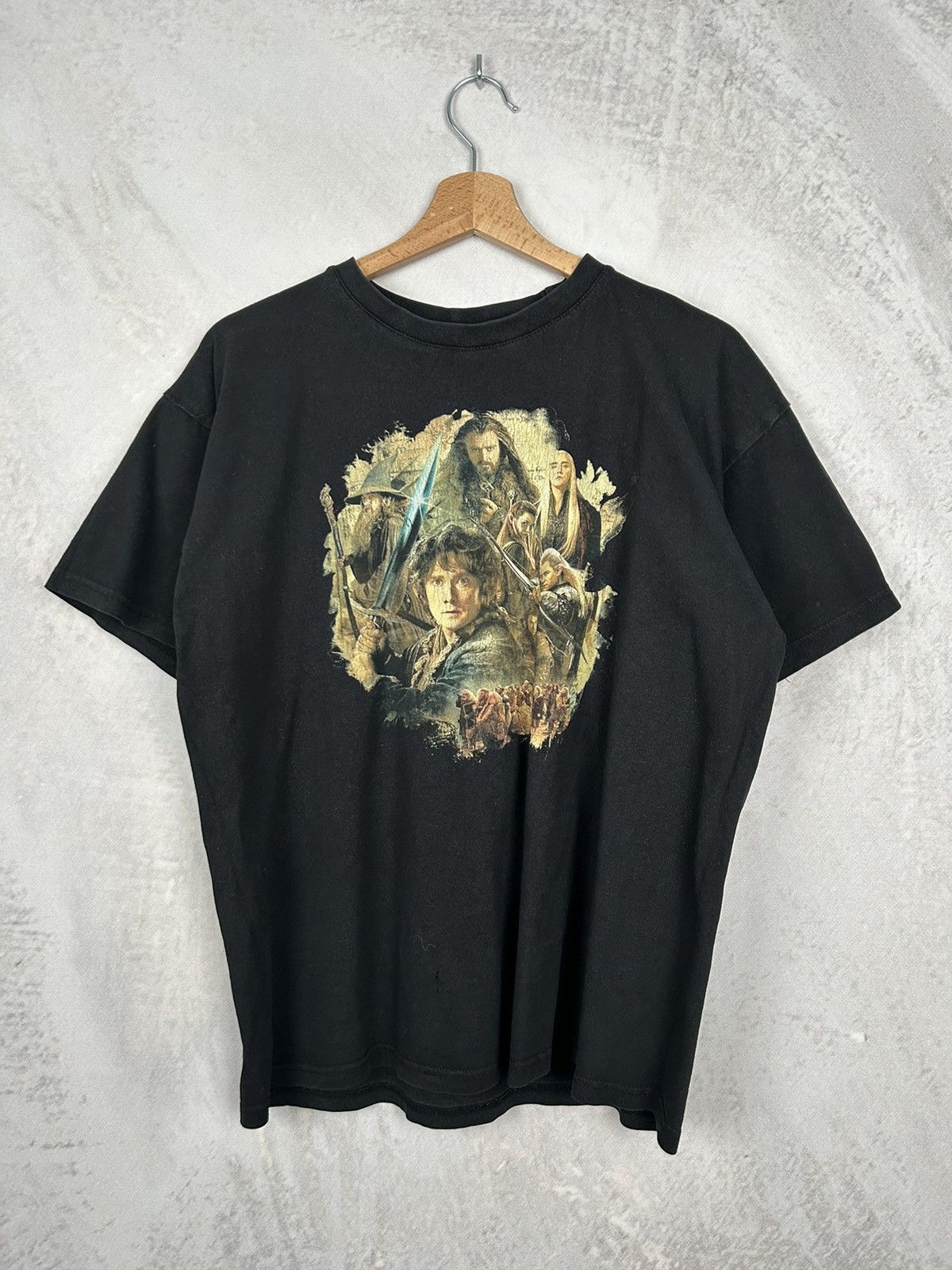 Vintage Vintage The Hobbit Movie Graphic Tee Lord Of The Rings Size US M / EU 48-50 / 2 - 1 Thumbnail