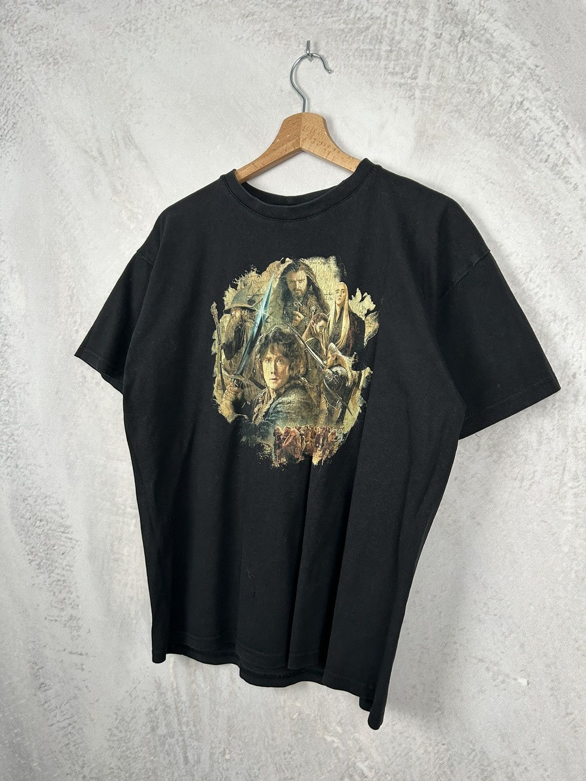 Vintage Vintage The Hobbit Movie Graphic Tee Lord Of The Rings Size US M / EU 48-50 / 2 - 2 Thumbnail