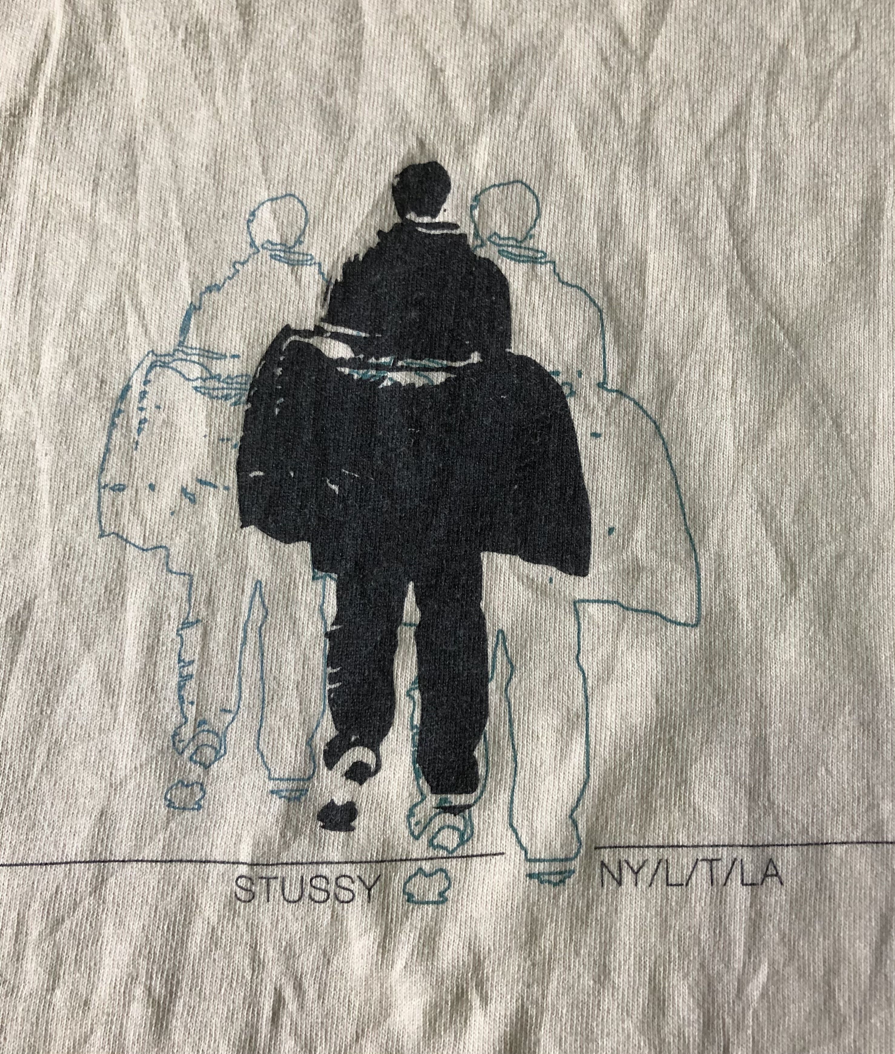 Stussy Vintage Stussy Streetwear Usa Tshirt Size US L / EU 52-54 / 3 - 3 Thumbnail
