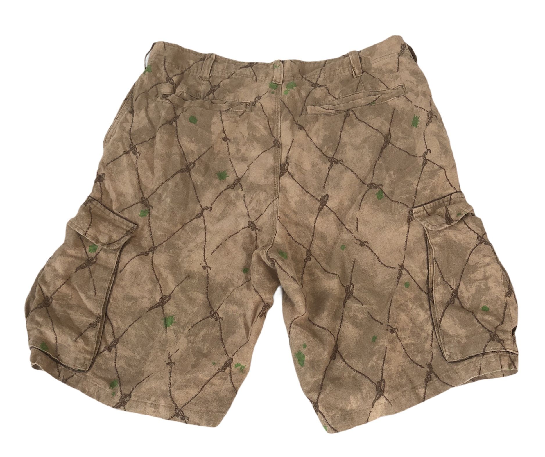 Designer × Japanese Brand × NEXUSVII Japanese Brand Nexus 7 Xystos Cargo Shorts Size US 34 / EU 50 - 2 Thumbnail