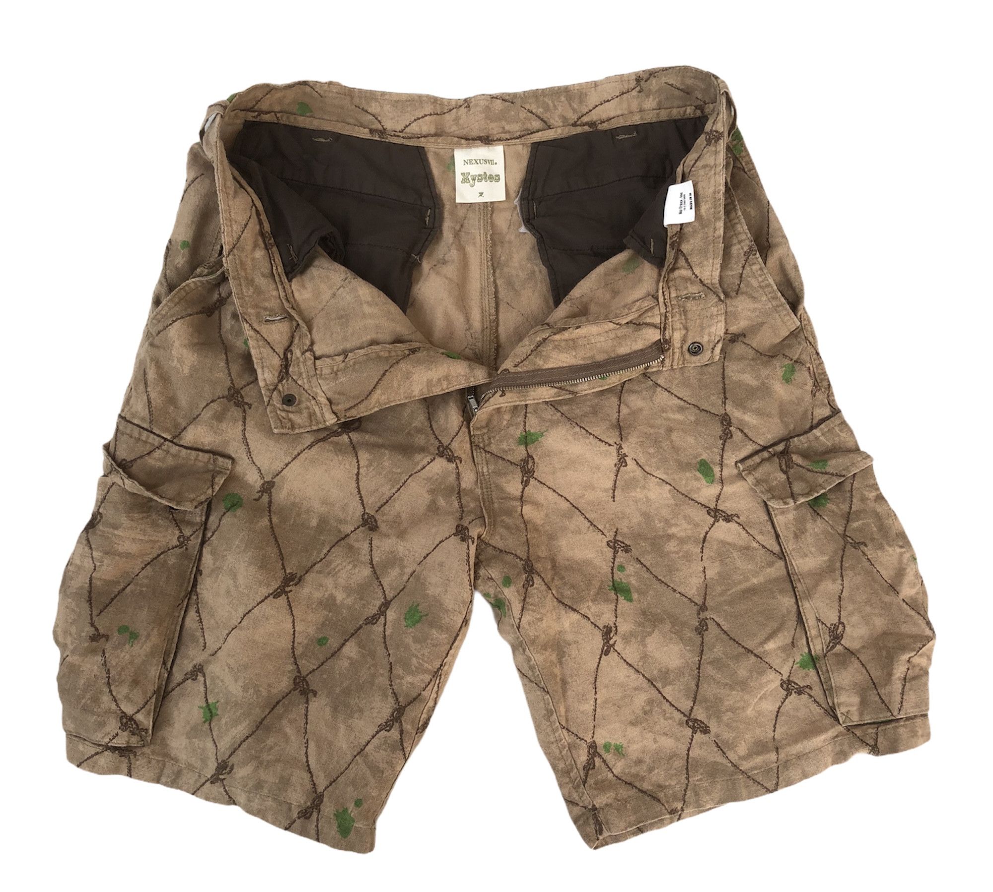 Designer × Japanese Brand × NEXUSVII Japanese Brand Nexus 7 Xystos Cargo Shorts Size US 34 / EU 50 - 4 Thumbnail