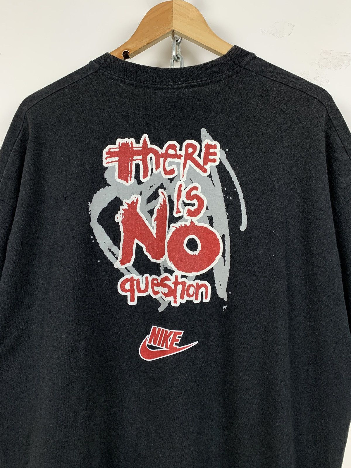 Nike 90s Vintage Nike To Hoop Or Not To Hoop Single Stitch Tee Size US XL / EU 56 / 4 - 11 Thumbnail
