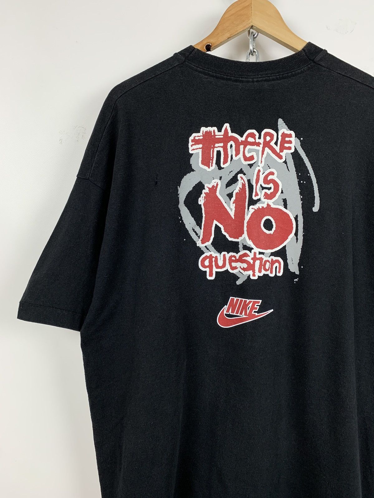 Nike 90s Vintage Nike To Hoop Or Not To Hoop Single Stitch Tee Size US XL / EU 56 / 4 - 9 Thumbnail