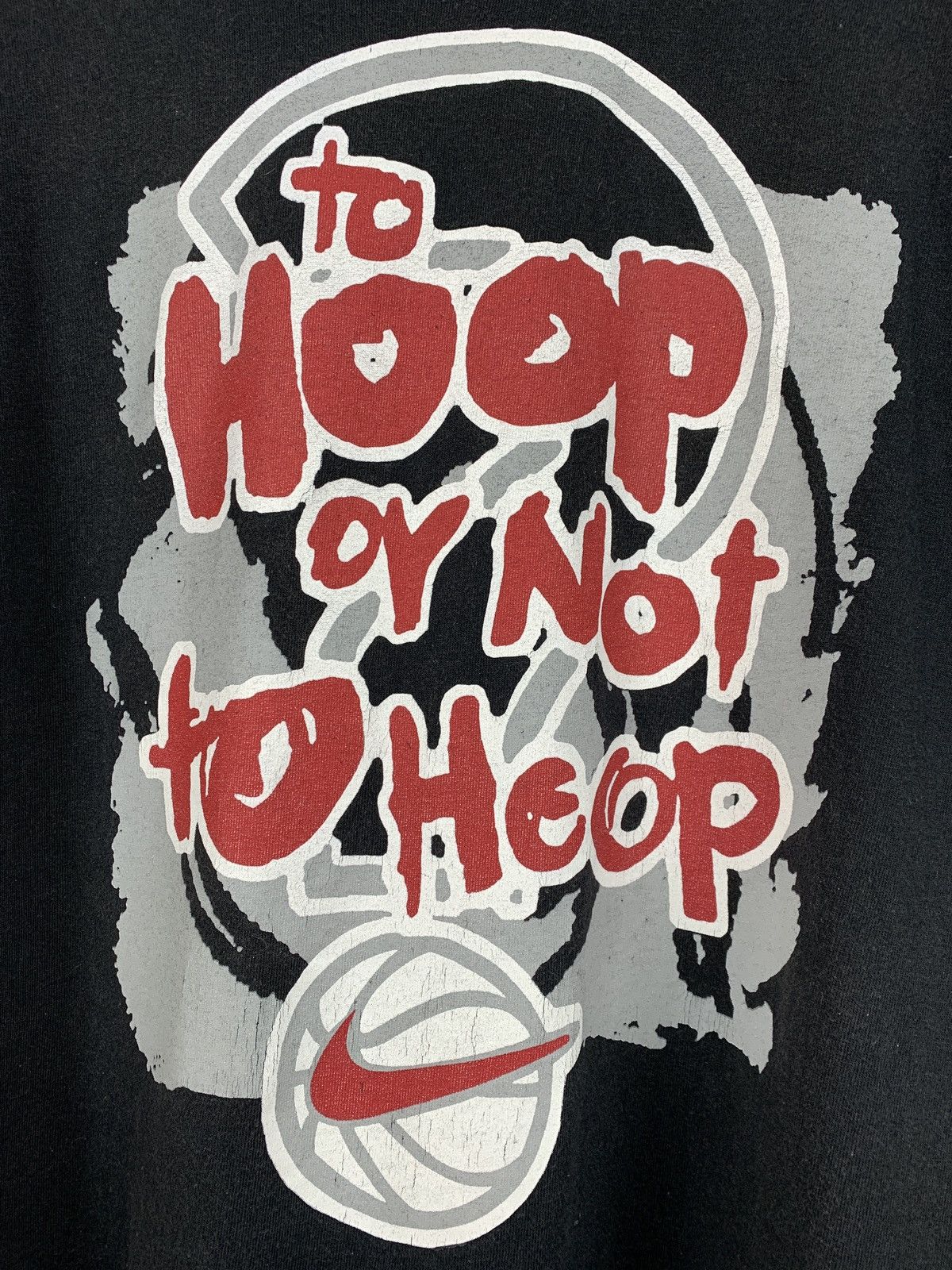 Nike 90s Vintage Nike To Hoop Or Not To Hoop Single Stitch Tee Size US XL / EU 56 / 4 - 6 Thumbnail