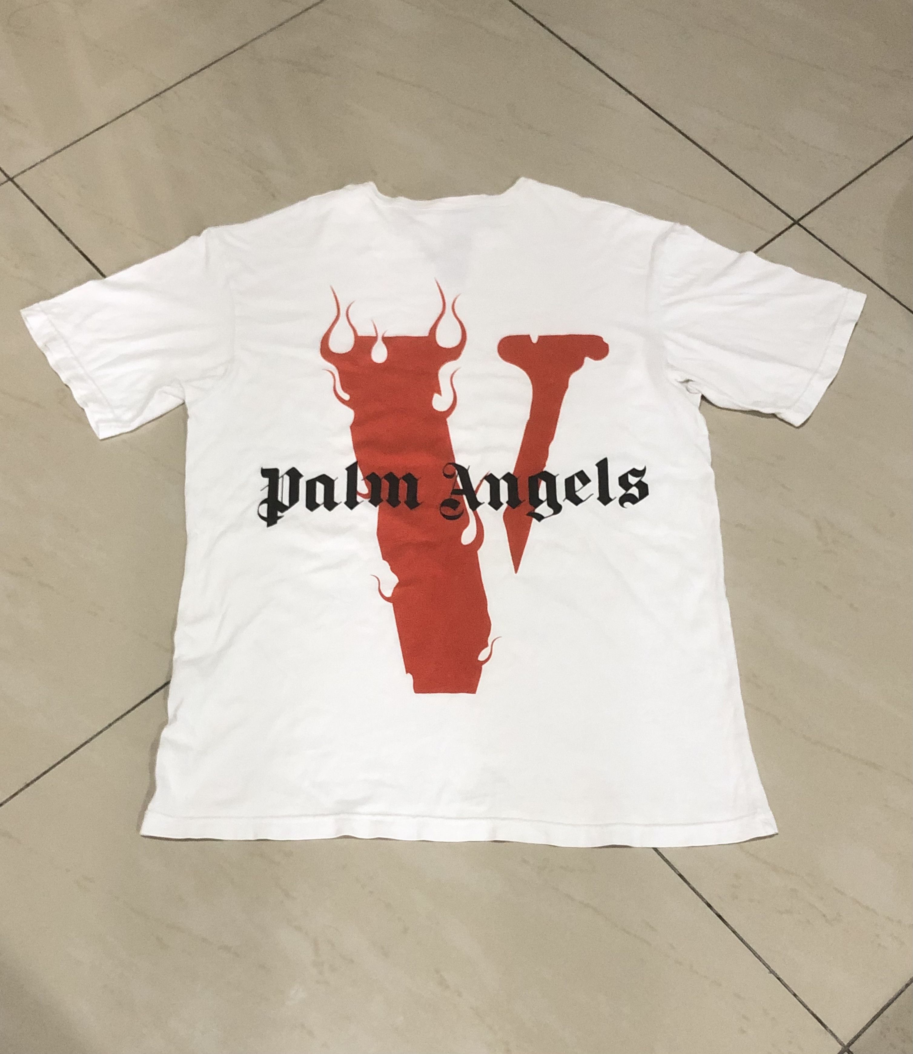 Palm Angels × Vlone Vlone X Palm Angels Staple T-Shirt Size US S / EU 44-46 / 1 - 3 Thumbnail