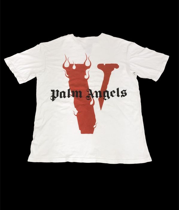 Vlone Vlone x Palm Angels T-shirt Black/Purple